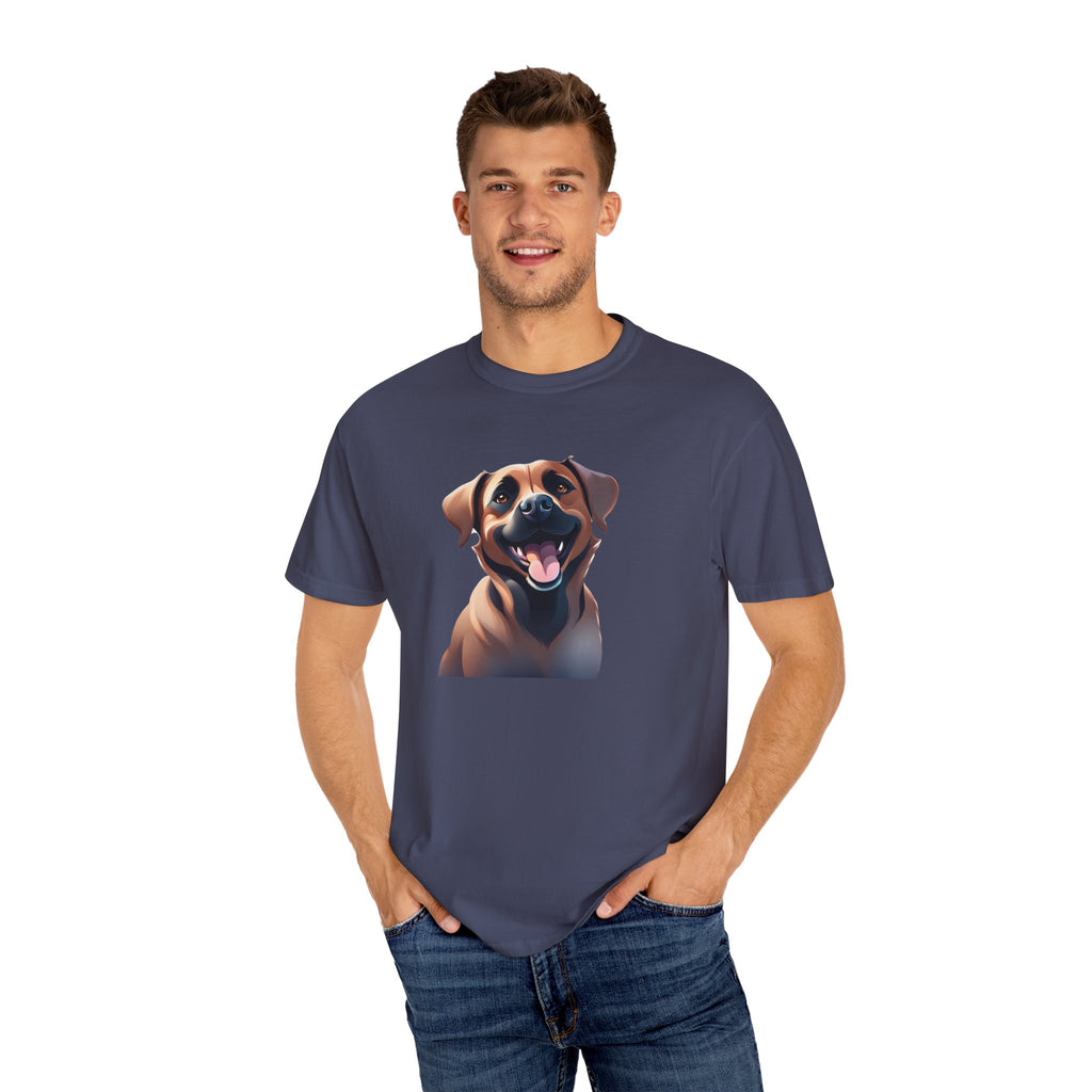 Black Mouth Cur Garment-Dyed T-shirt
