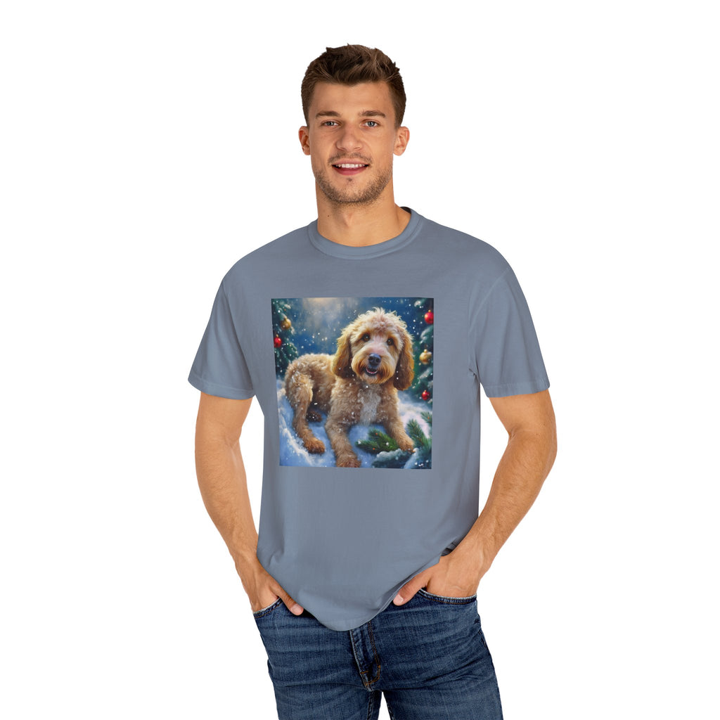Doodle Holiday Unisex Garment-Dyed T-shirt