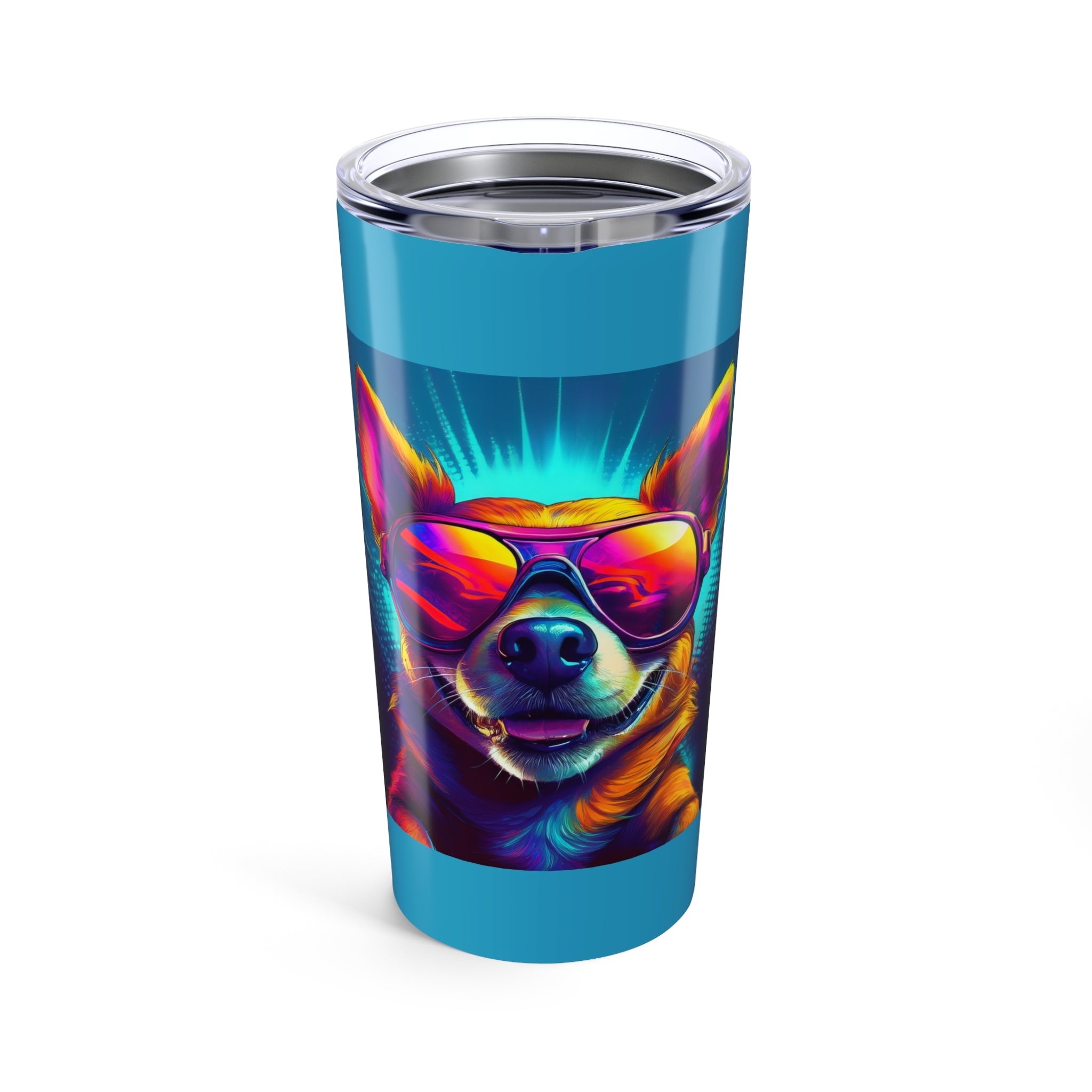 Chihuahua Cool Sunglasses Tumbler 20oz