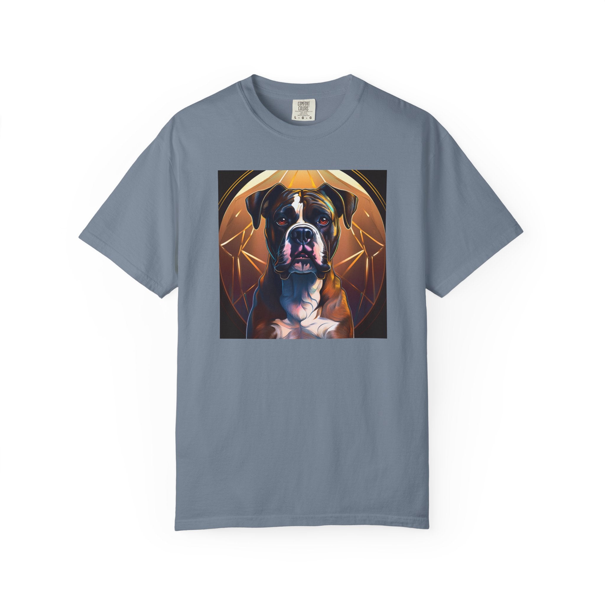 Brindle Gold Boxer Unisex Garment-Dyed T-shirt