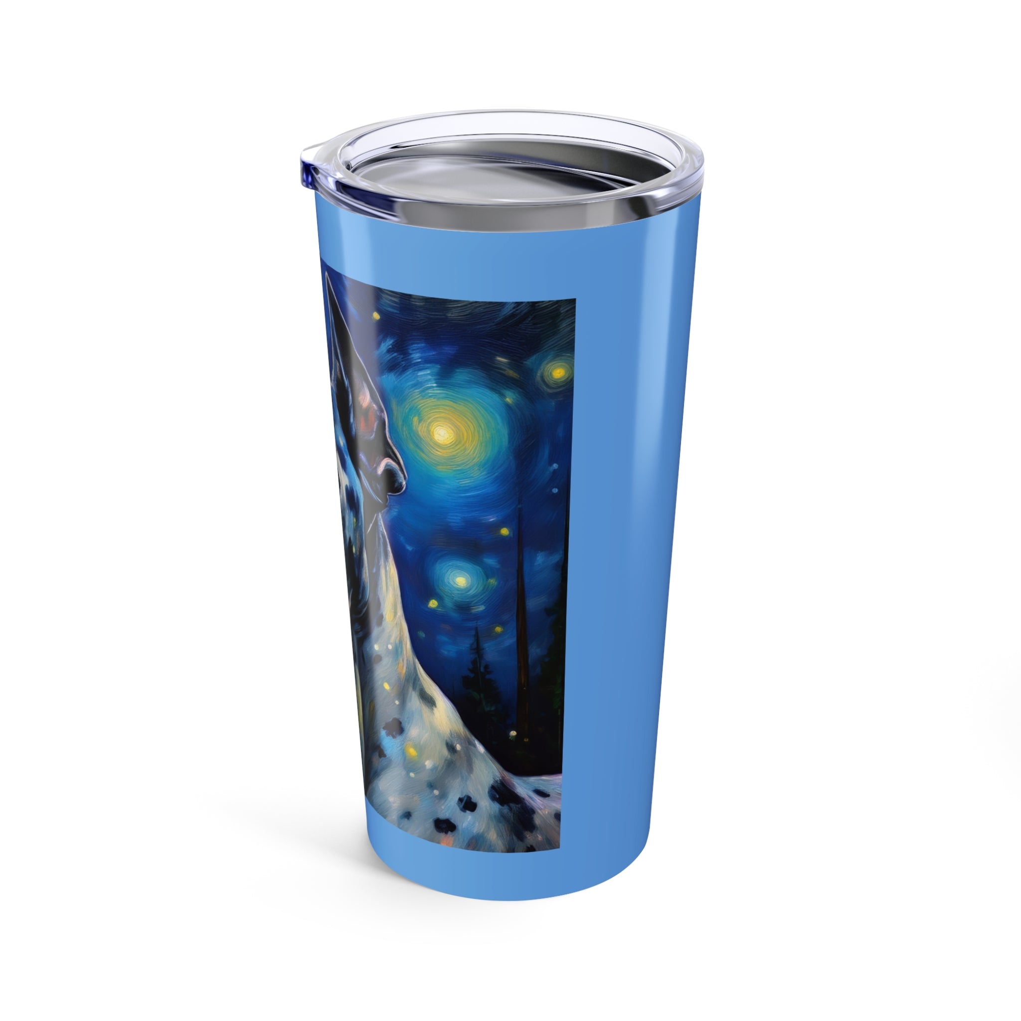 Great Dane Stary Night Tumbler 20oz
