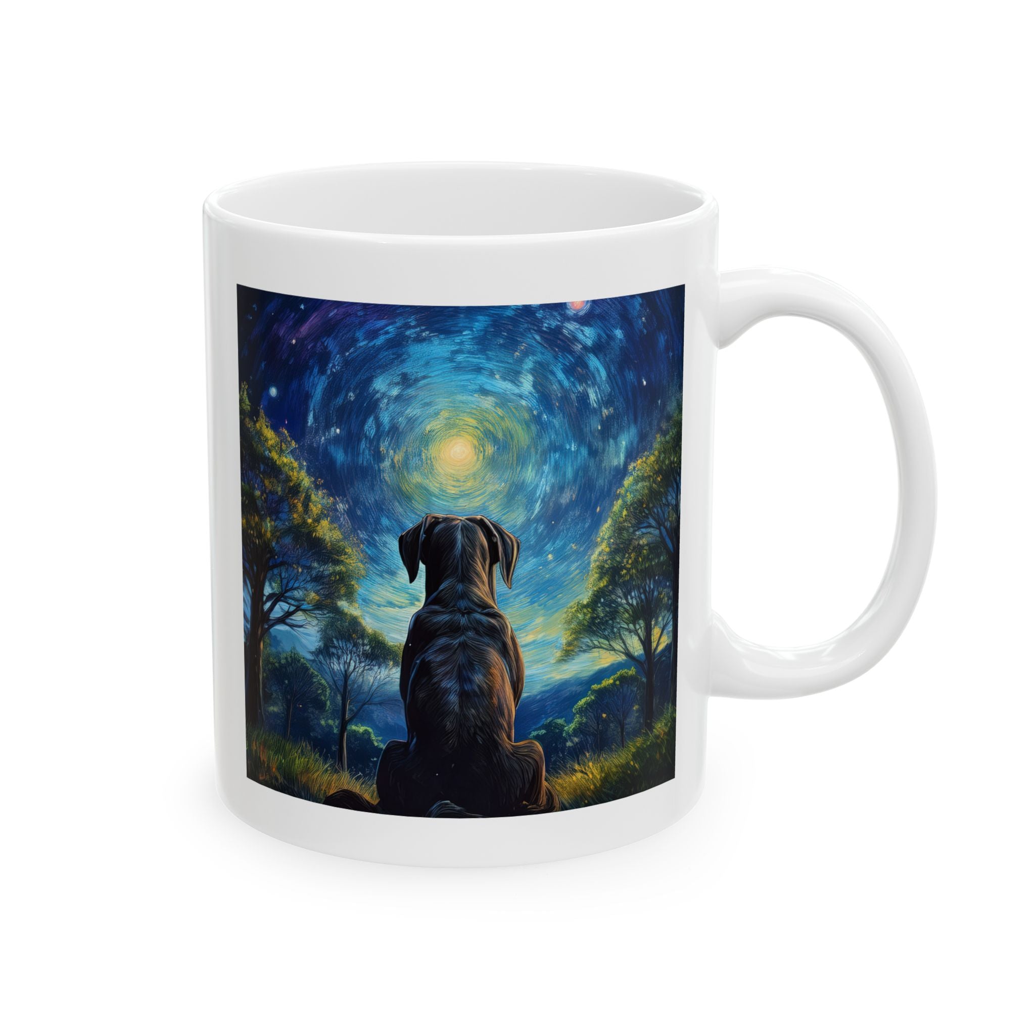 Moonlit Thoughts Ceramic Mug, (11oz, 15oz)