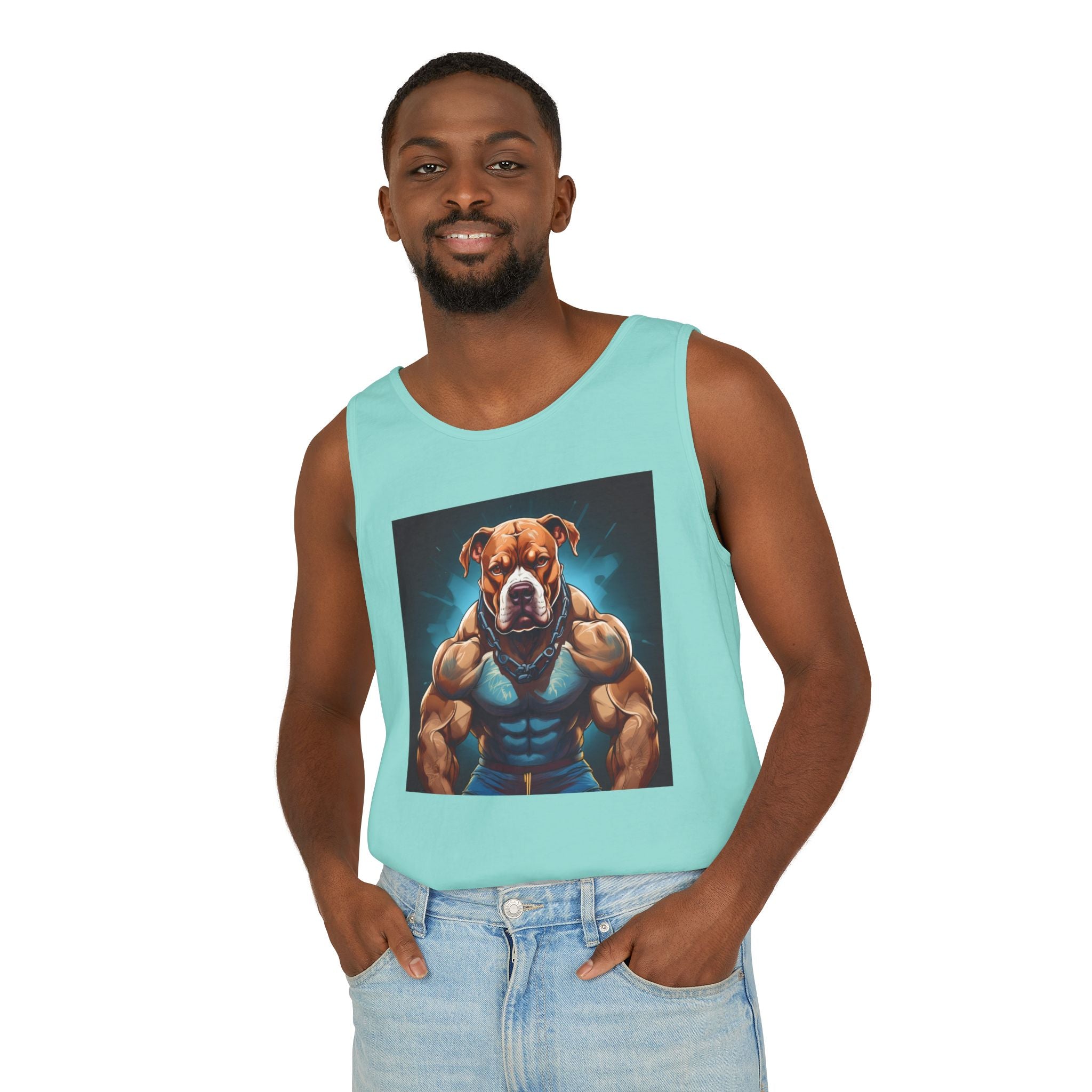 Pitbull Body Builder Unisex Tank Top