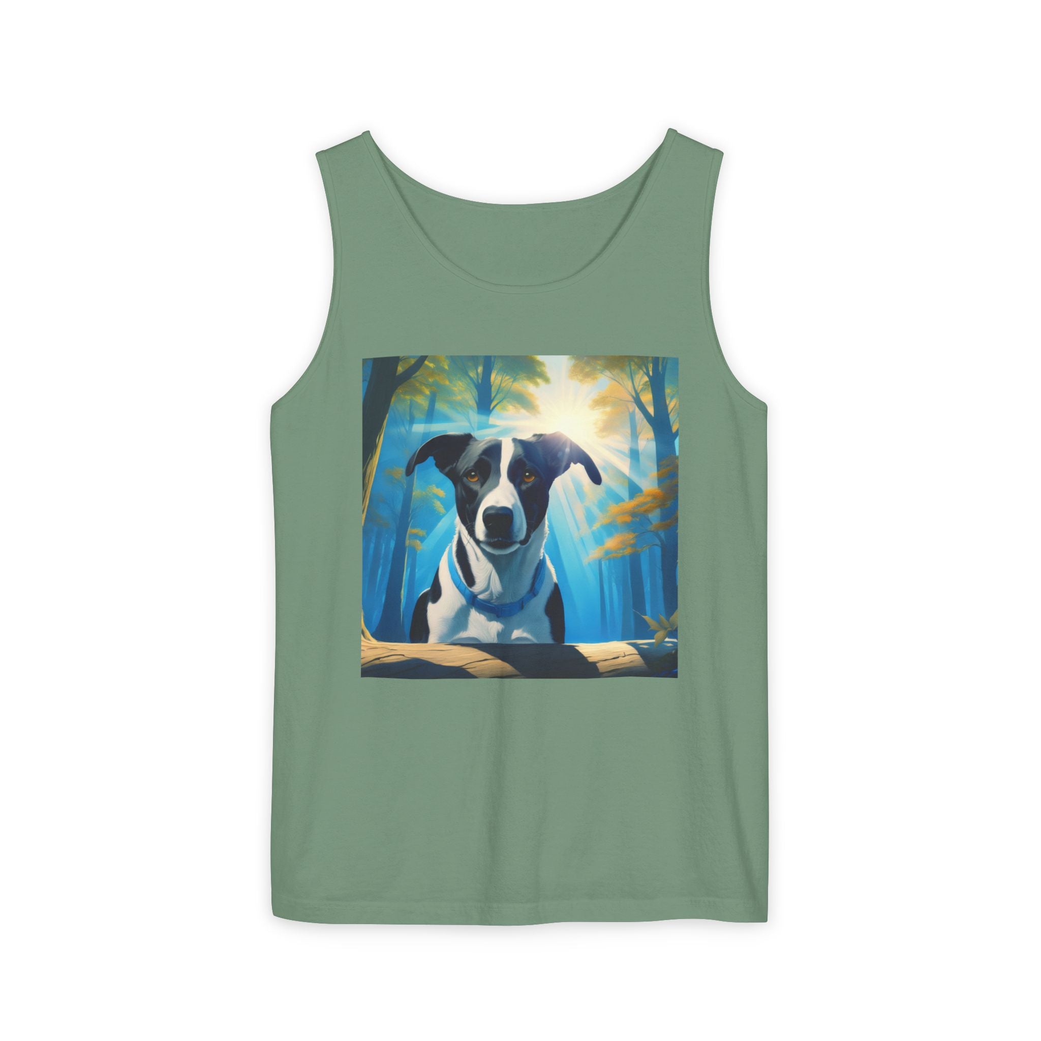 Coonhound Forest Unisex Tank Top
