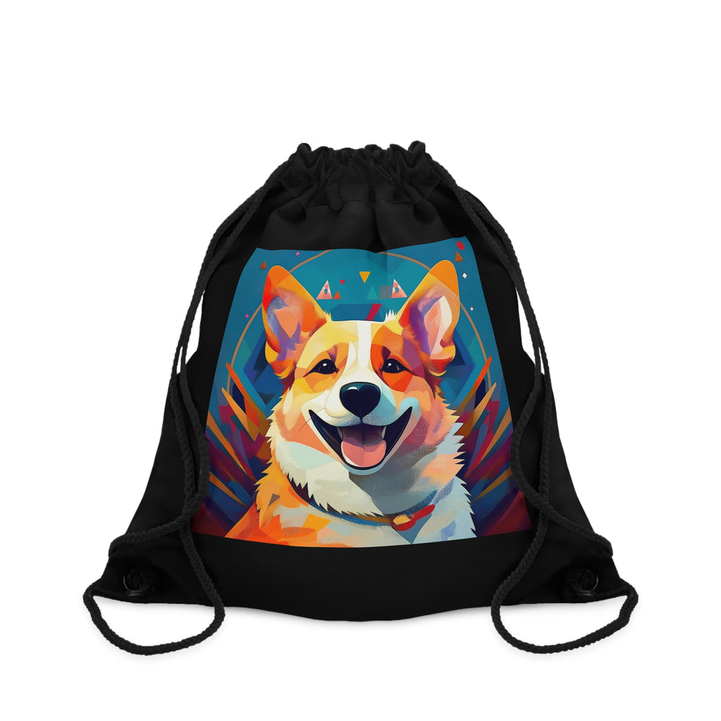 Corgi Drawstring Bag