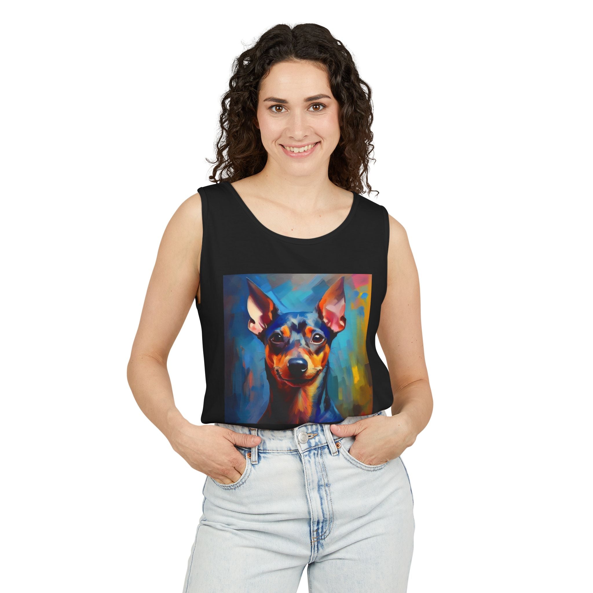 Miniature Pinscher Unisex Tank Top