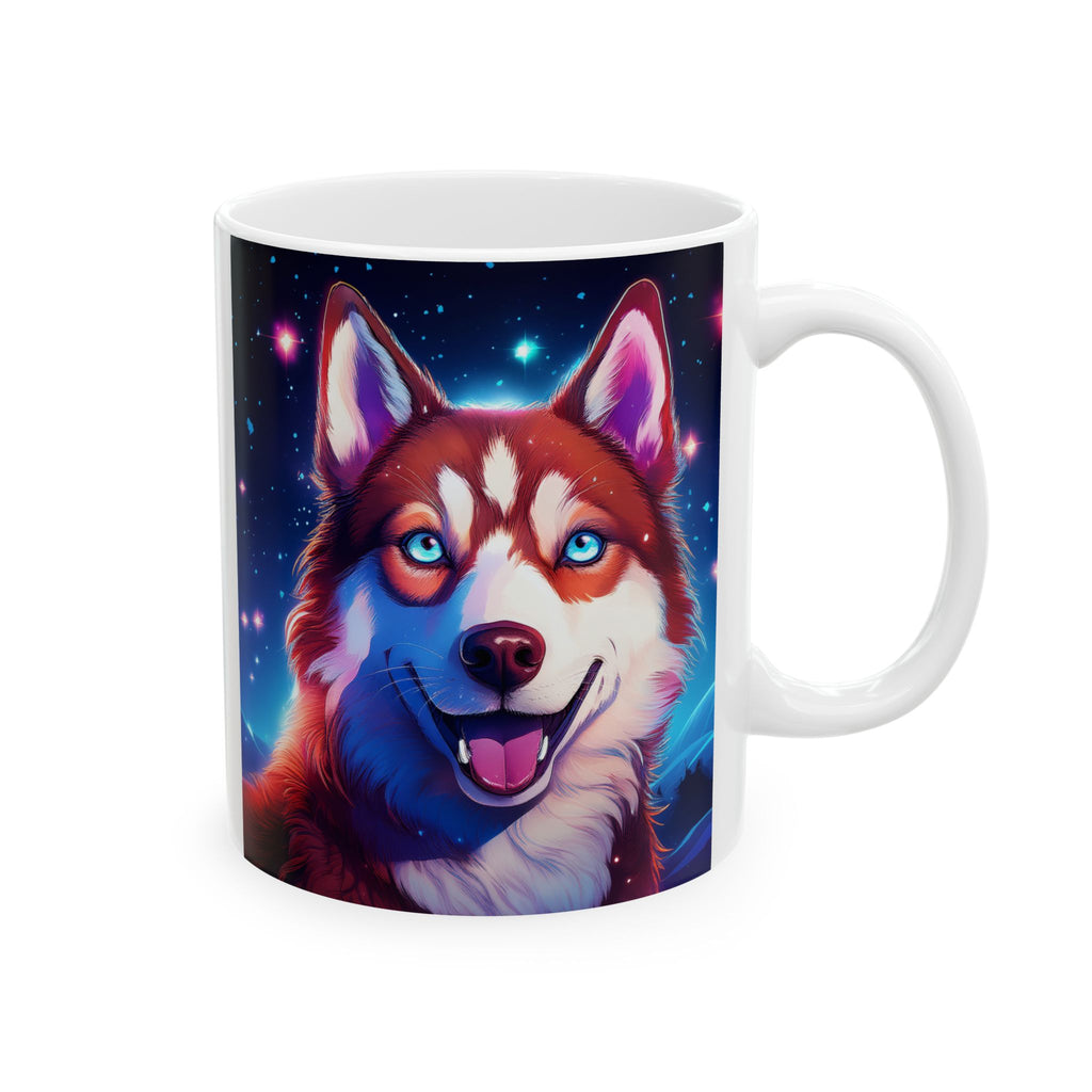 Eskimo Husky Ceramic Mug, (11oz, 15oz)