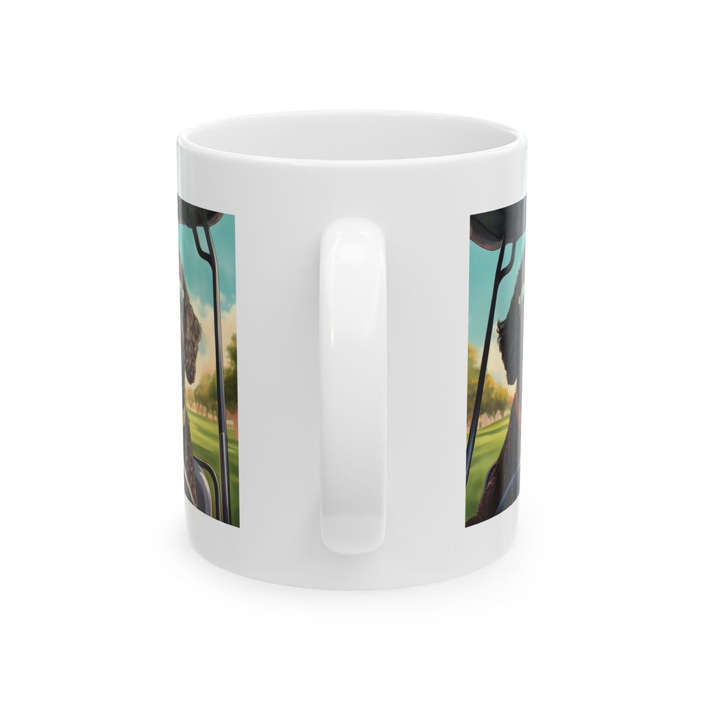 Doodle Golf Cart Ceramic Mug, (11oz, 15oz)