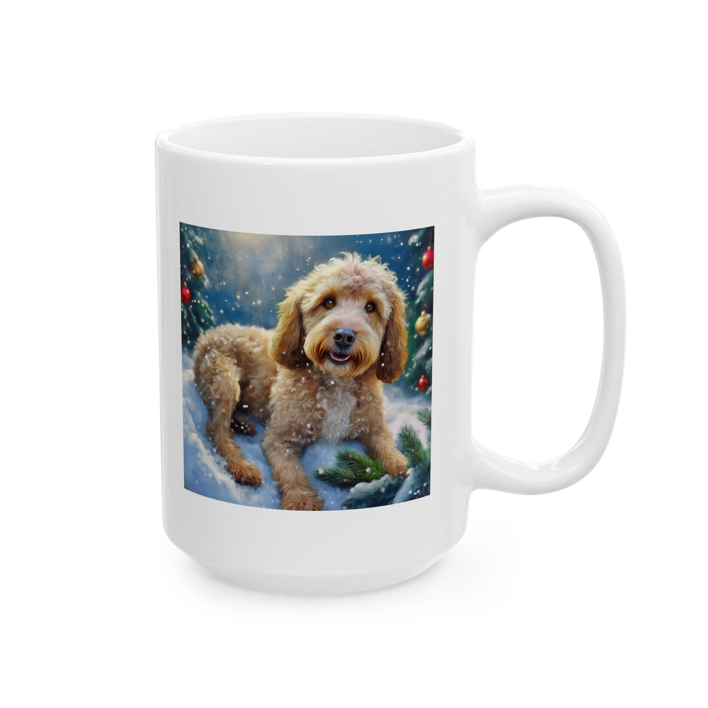 Doodle Holiday Ceramic Mug, (11oz, 15oz)