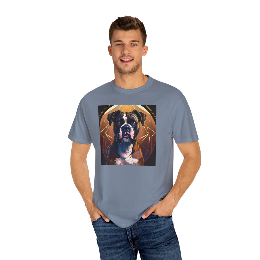 Brindle Gold Boxer Unisex Garment-Dyed T-shirt