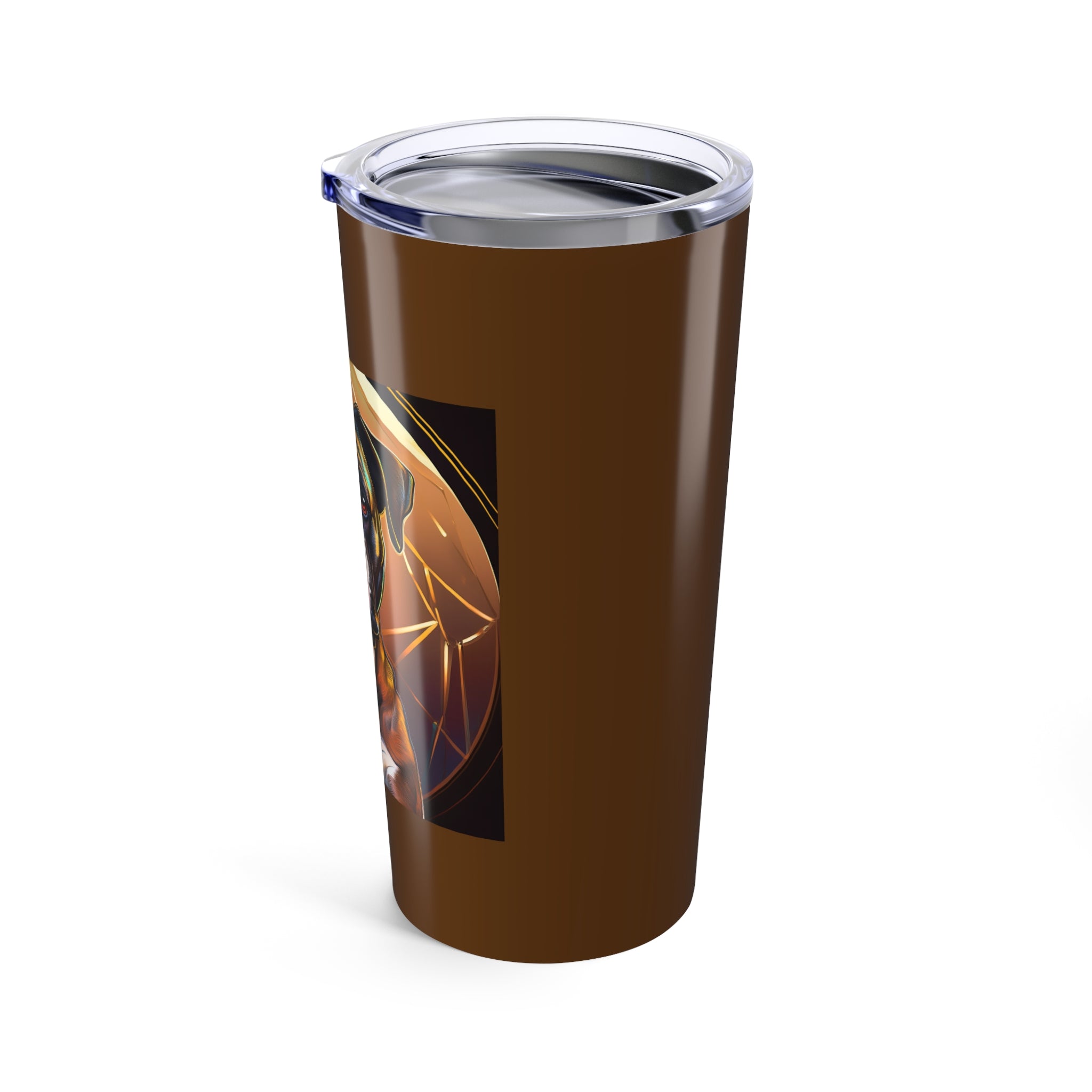 Brindle Gold Boxer Tumbler 20oz