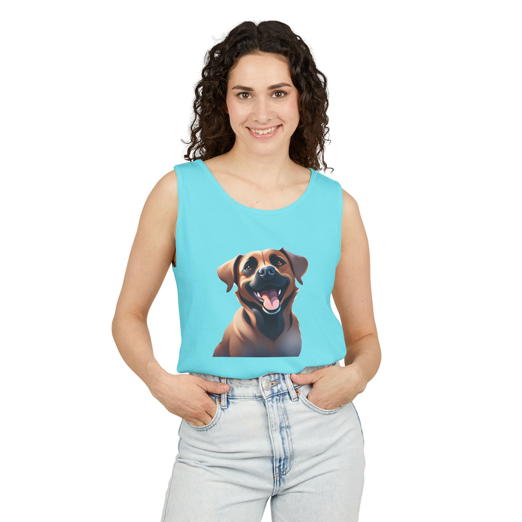 Black Mouth Cur Unisex Tank Top