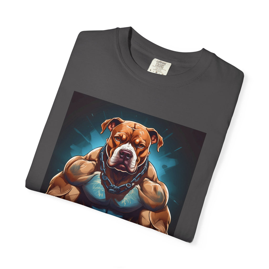 Pitbull Body Builder Unisex Garment-Dyed T-shirt