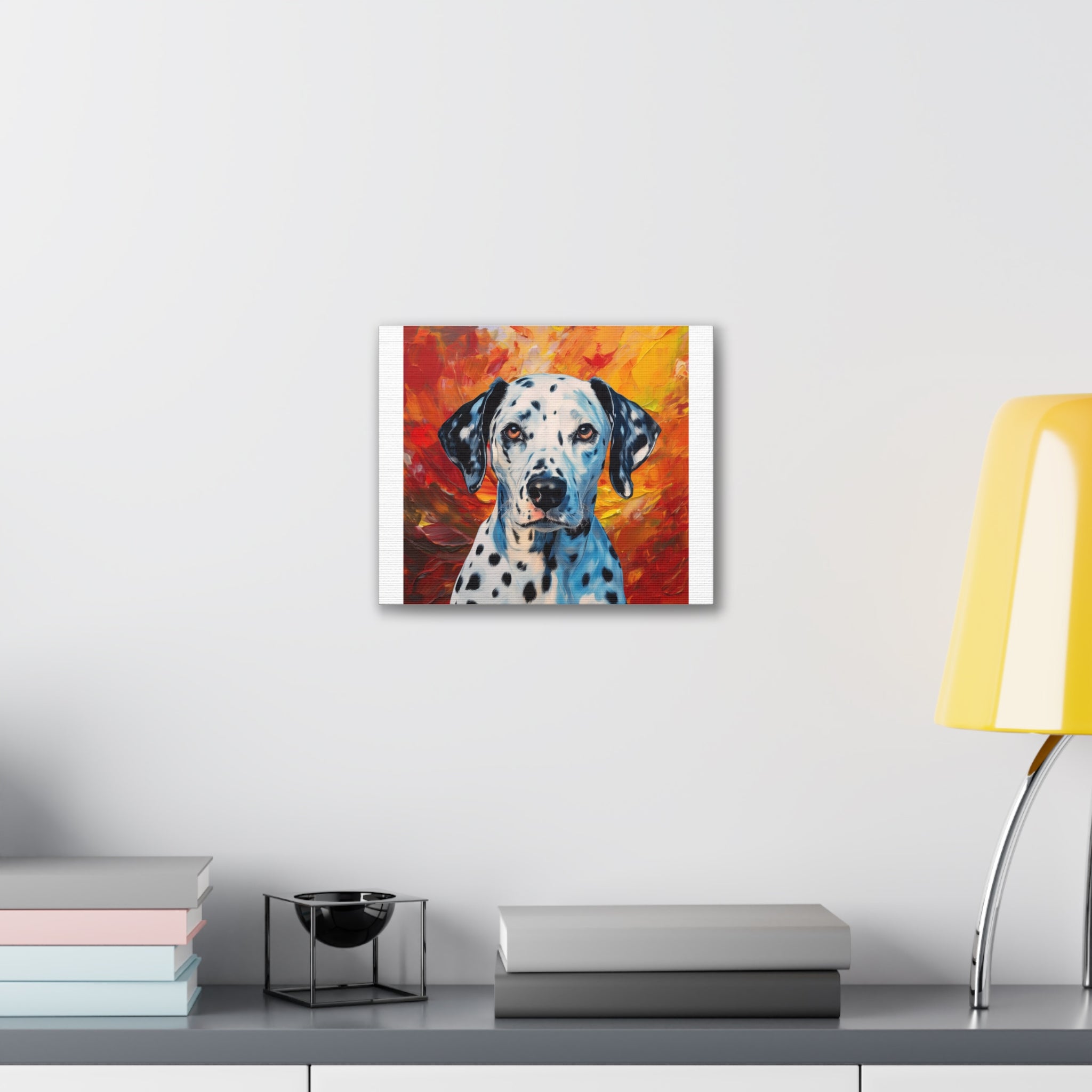 Dalmation Canvas Stretched, 0.75"