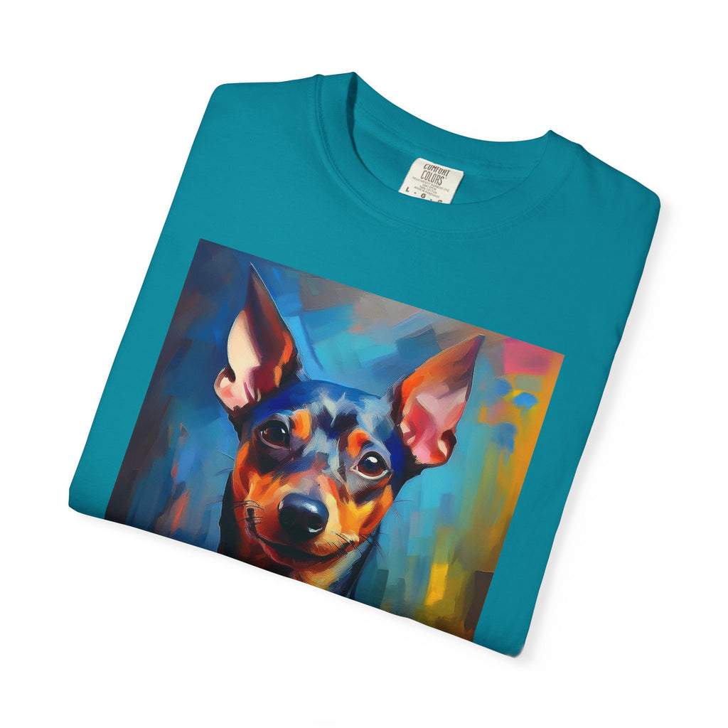 Miniature Pinscher Unisex Garment-Dyed T-shirt
