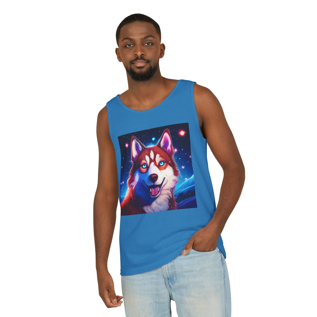 Eskimo Husky Unisex Tank Top