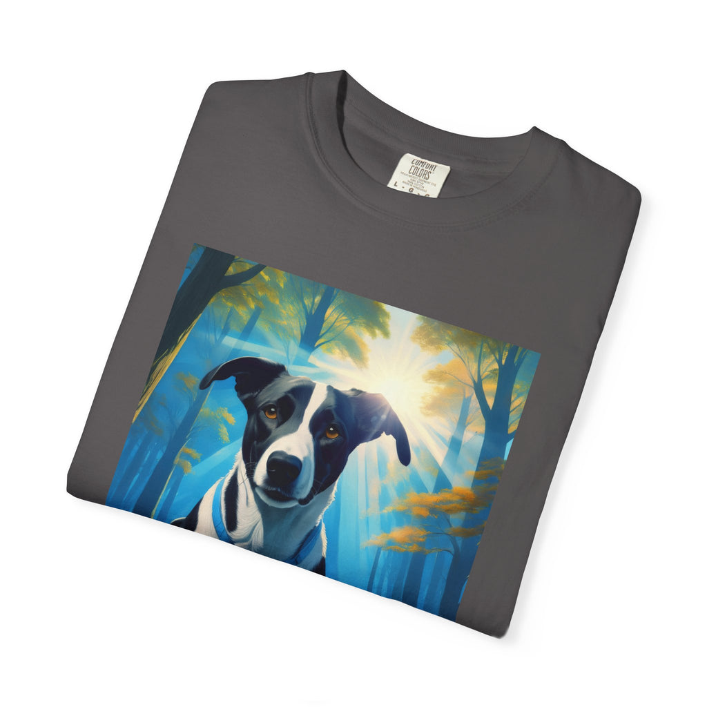Coonhound Forest Unisex Garment-Dyed T-shirt