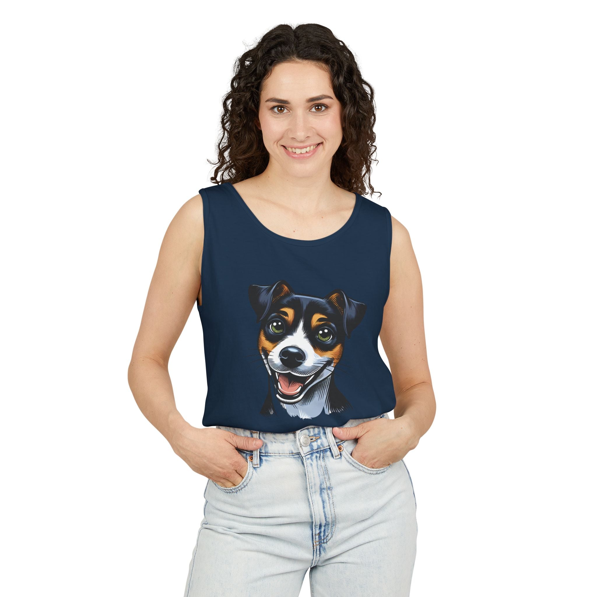Jack Russel Unisex Tank Top