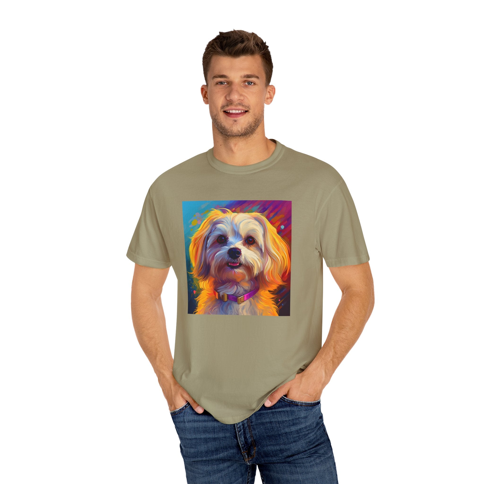 Havanese Unisex Garment-Dyed T-shirt