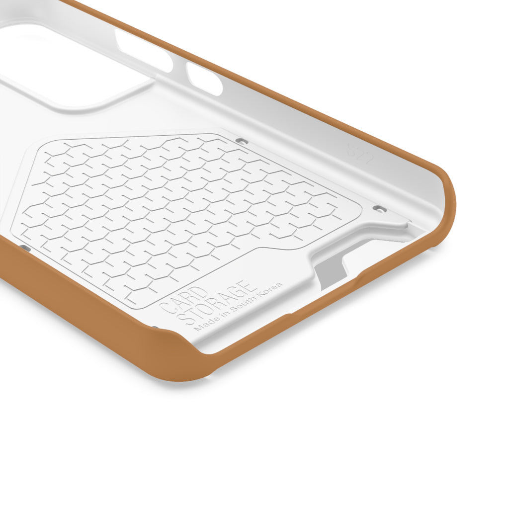Bernie doodle Phone Case with Card Holder