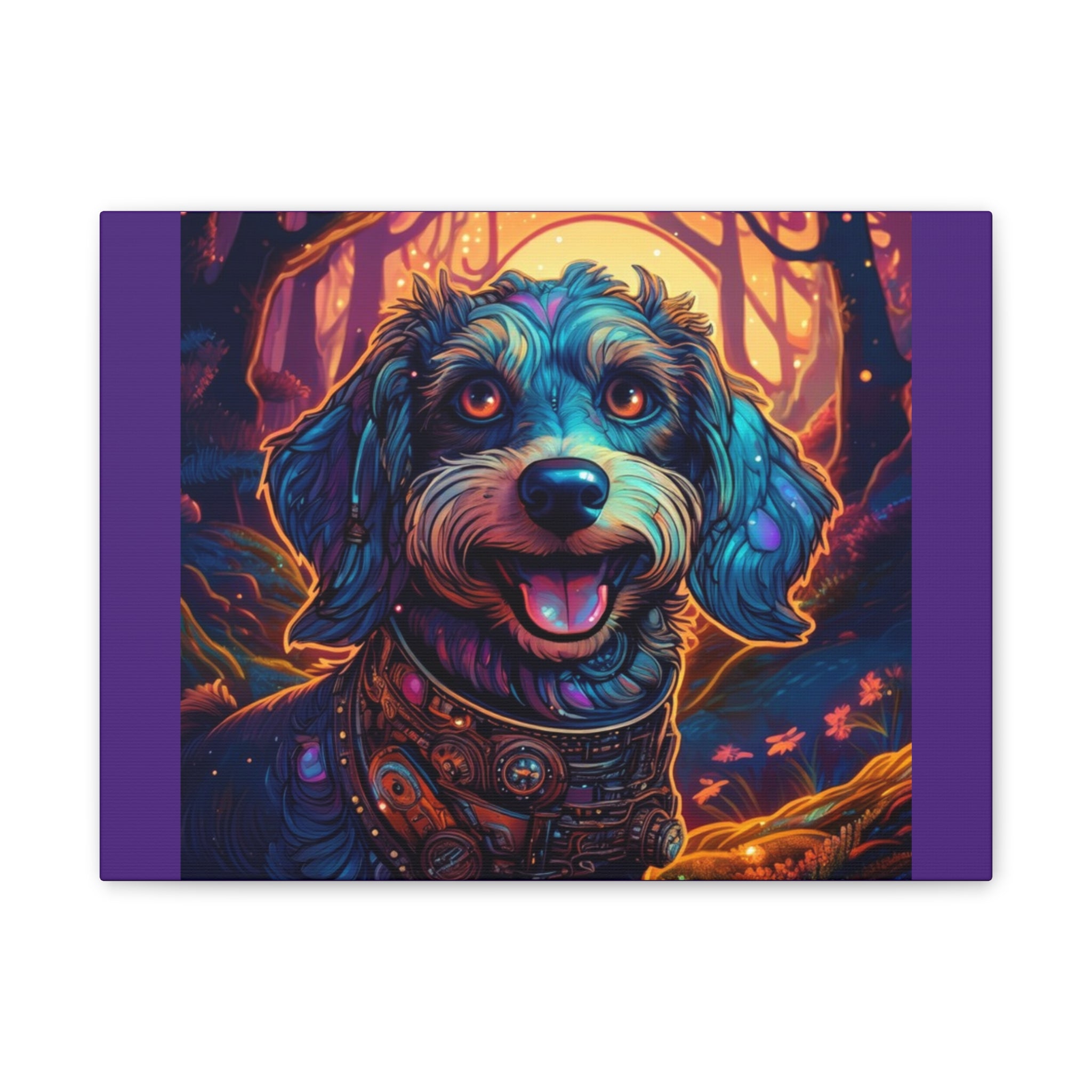 Steampunk Dachshund Stretched, 0.75"