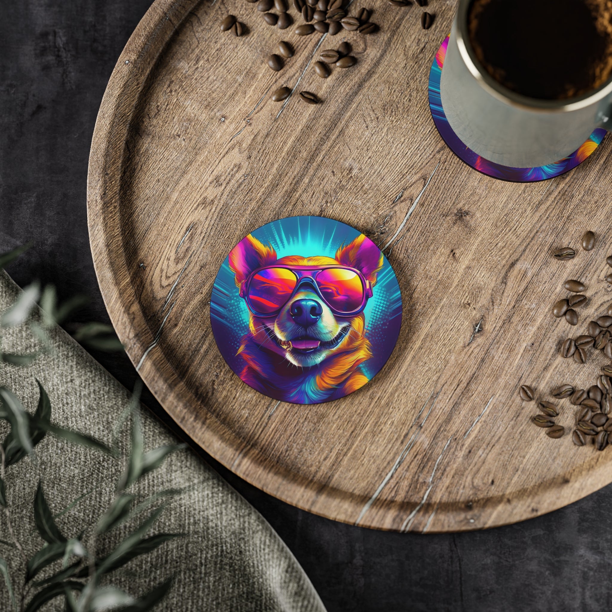 Chihuahua Cool Sunglasses Coasters