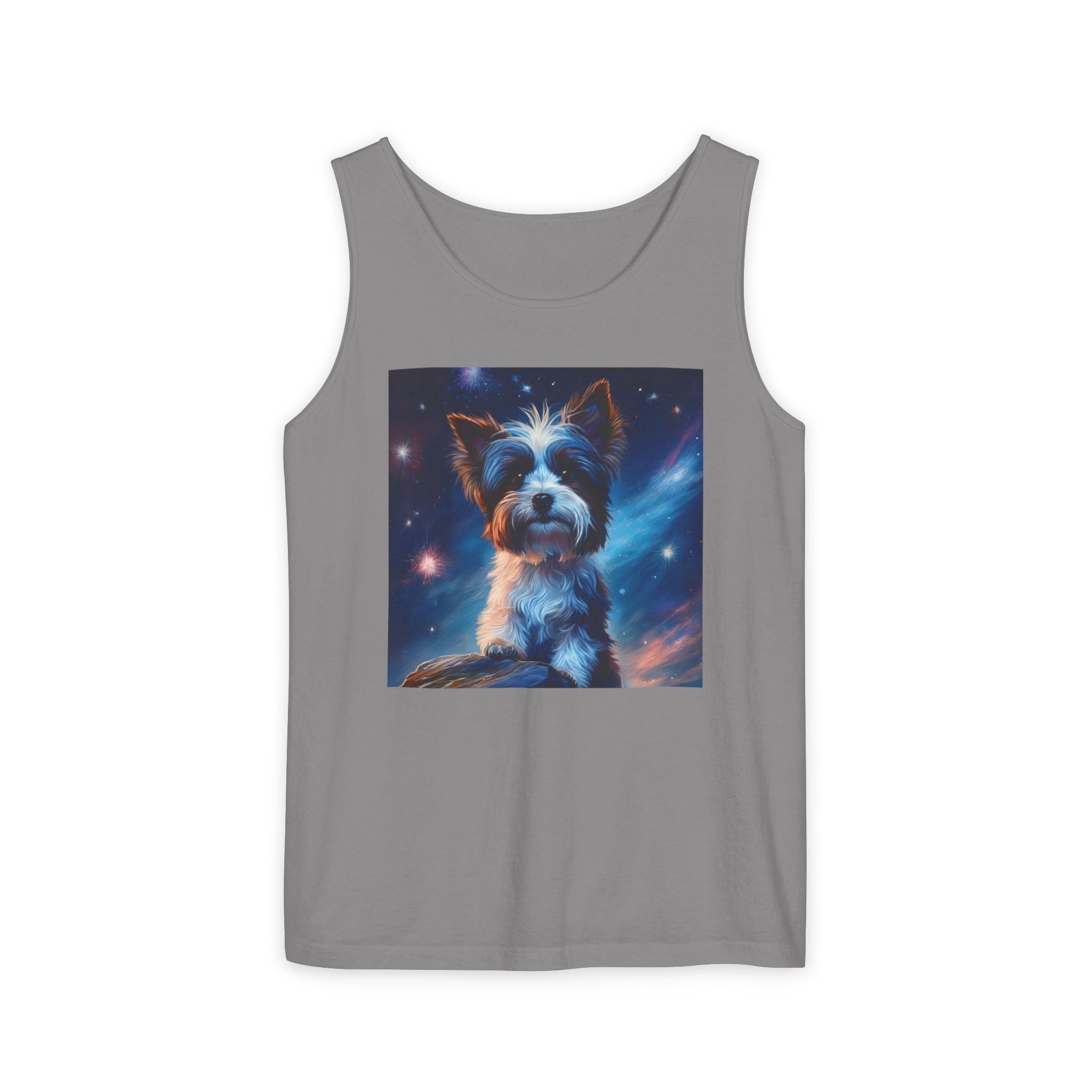 Biewer Terrier Stary Night Unisex Tank Top