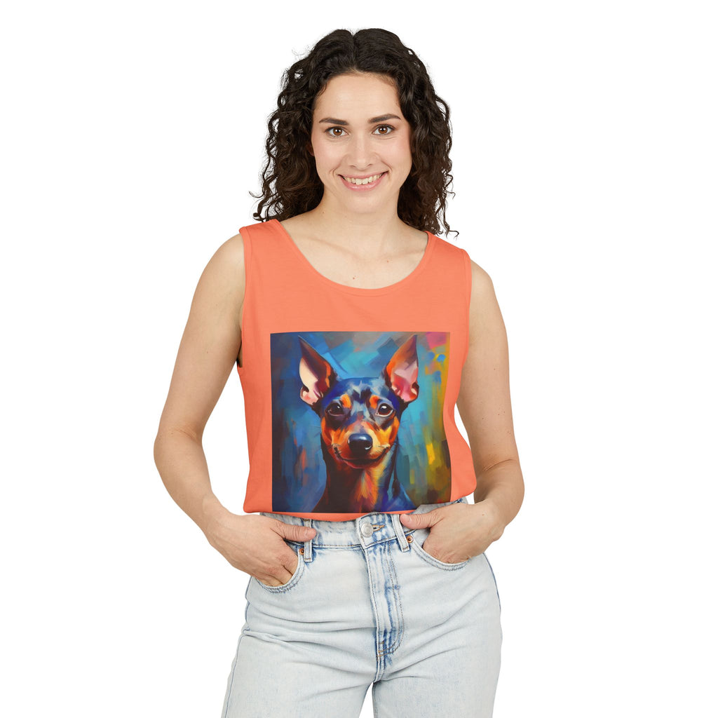 Miniature Pinscher Unisex Tank Top