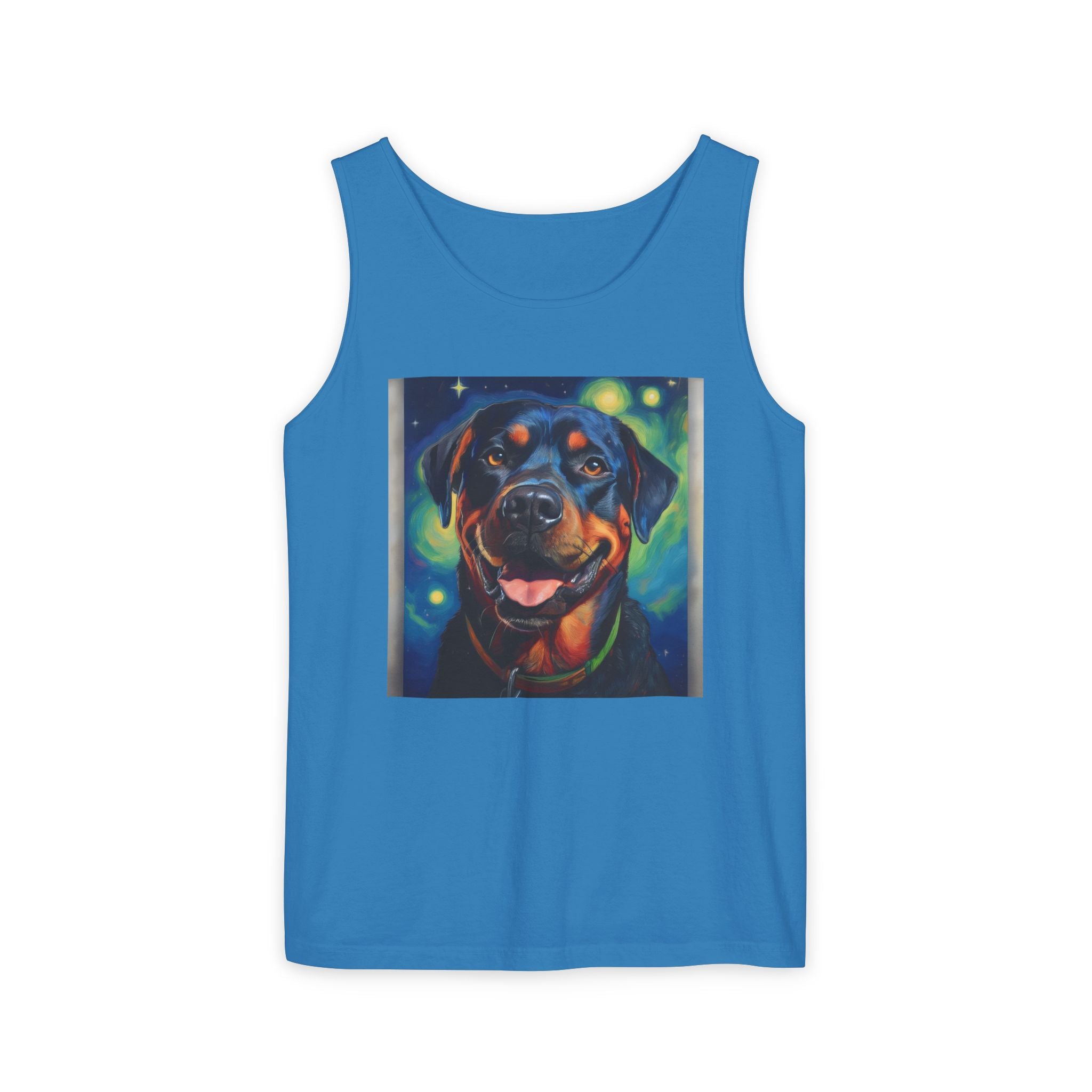 Rottweiler Stary Night Unisex Tank Top