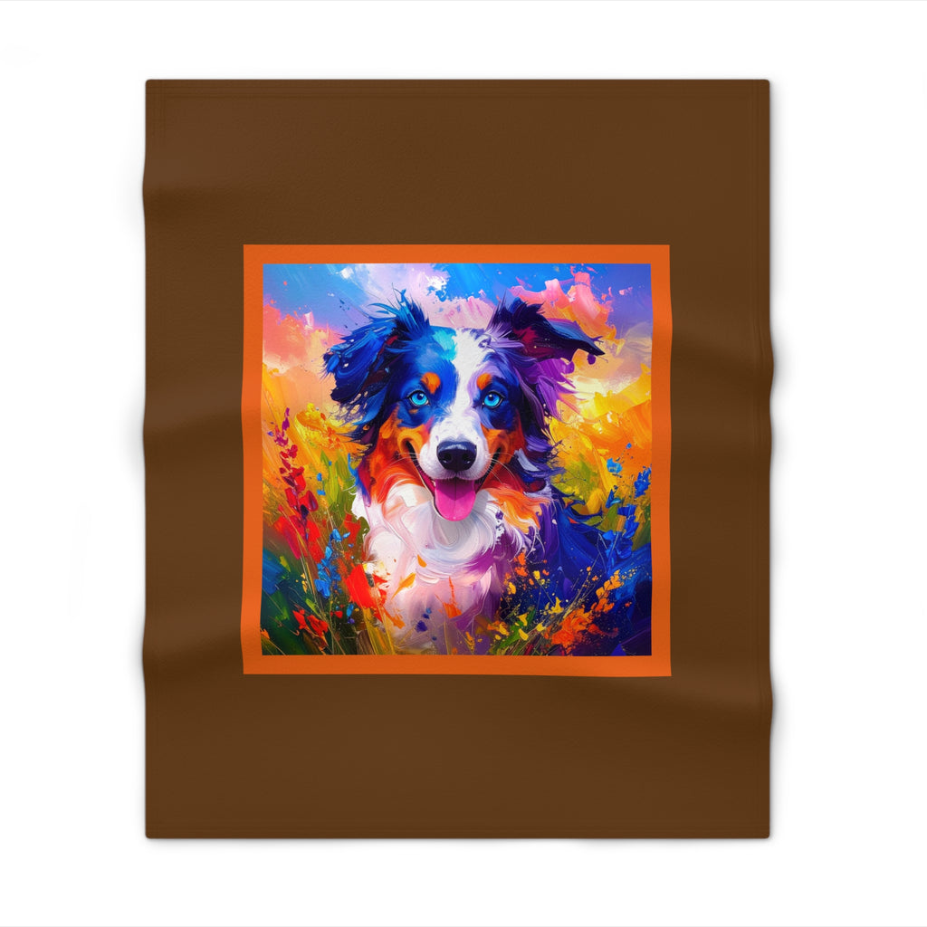 Aussie Shepherd Throw Blanket
