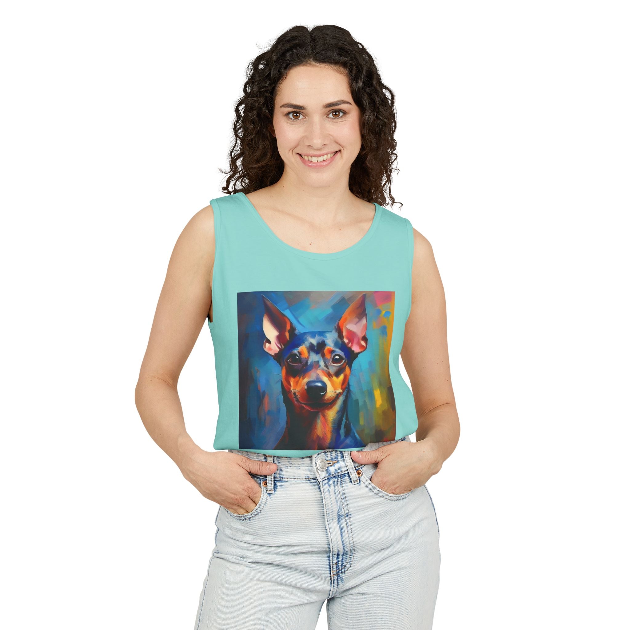 Miniature Pinscher Unisex Tank Top