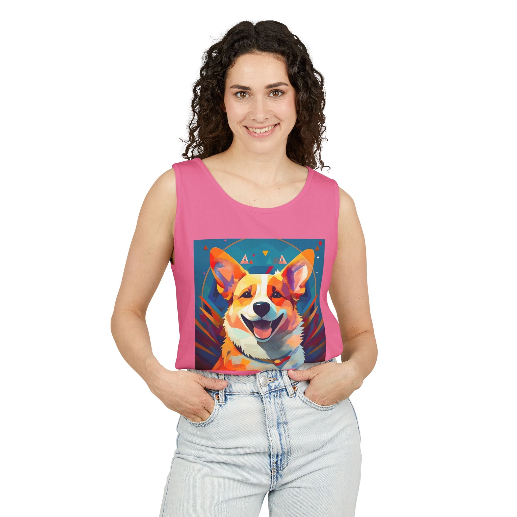 Corgi Tank Top