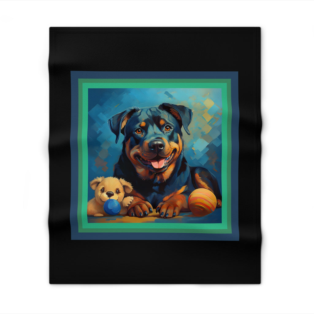 Rottweiler Throw Blanket