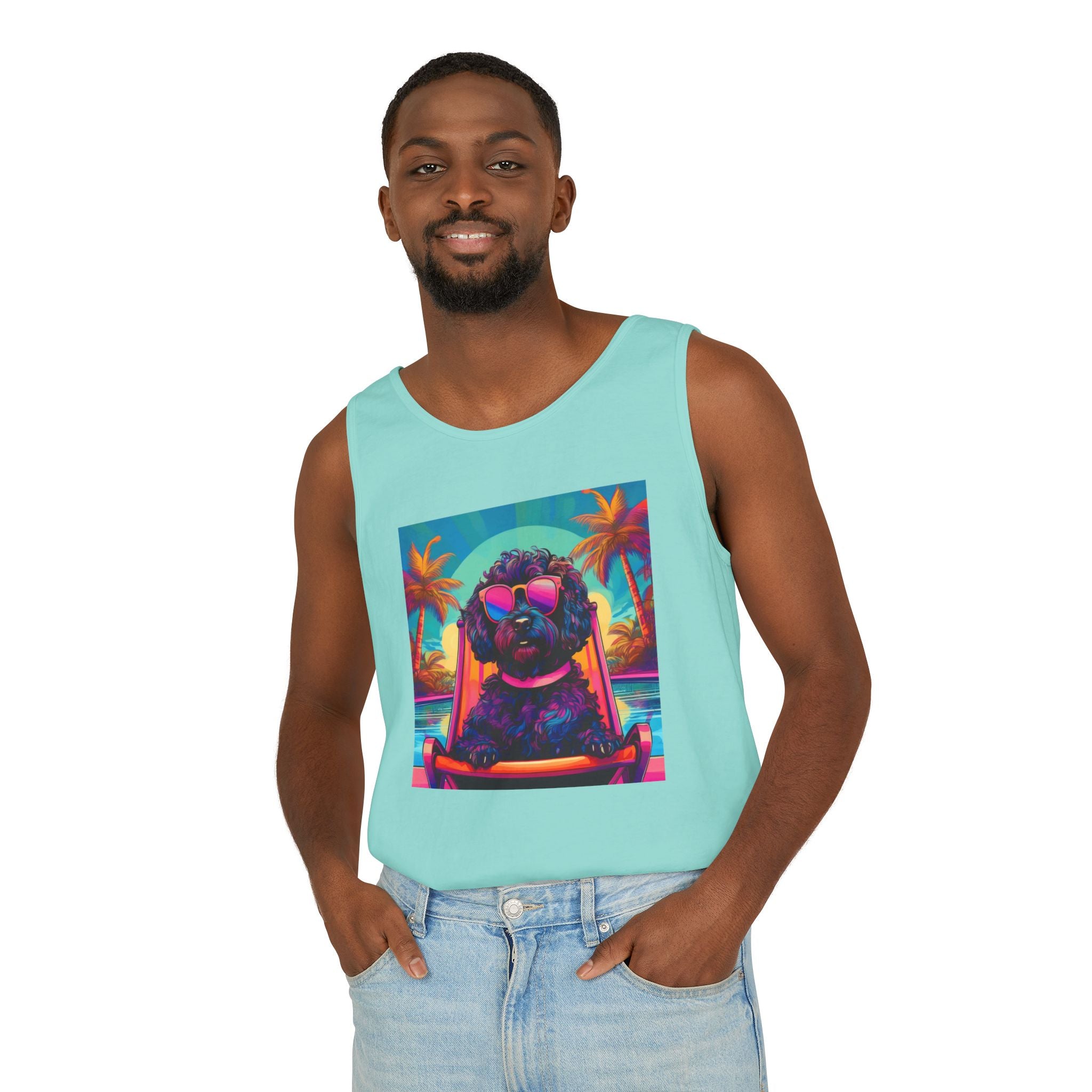 Doodle Poolside Tank Top