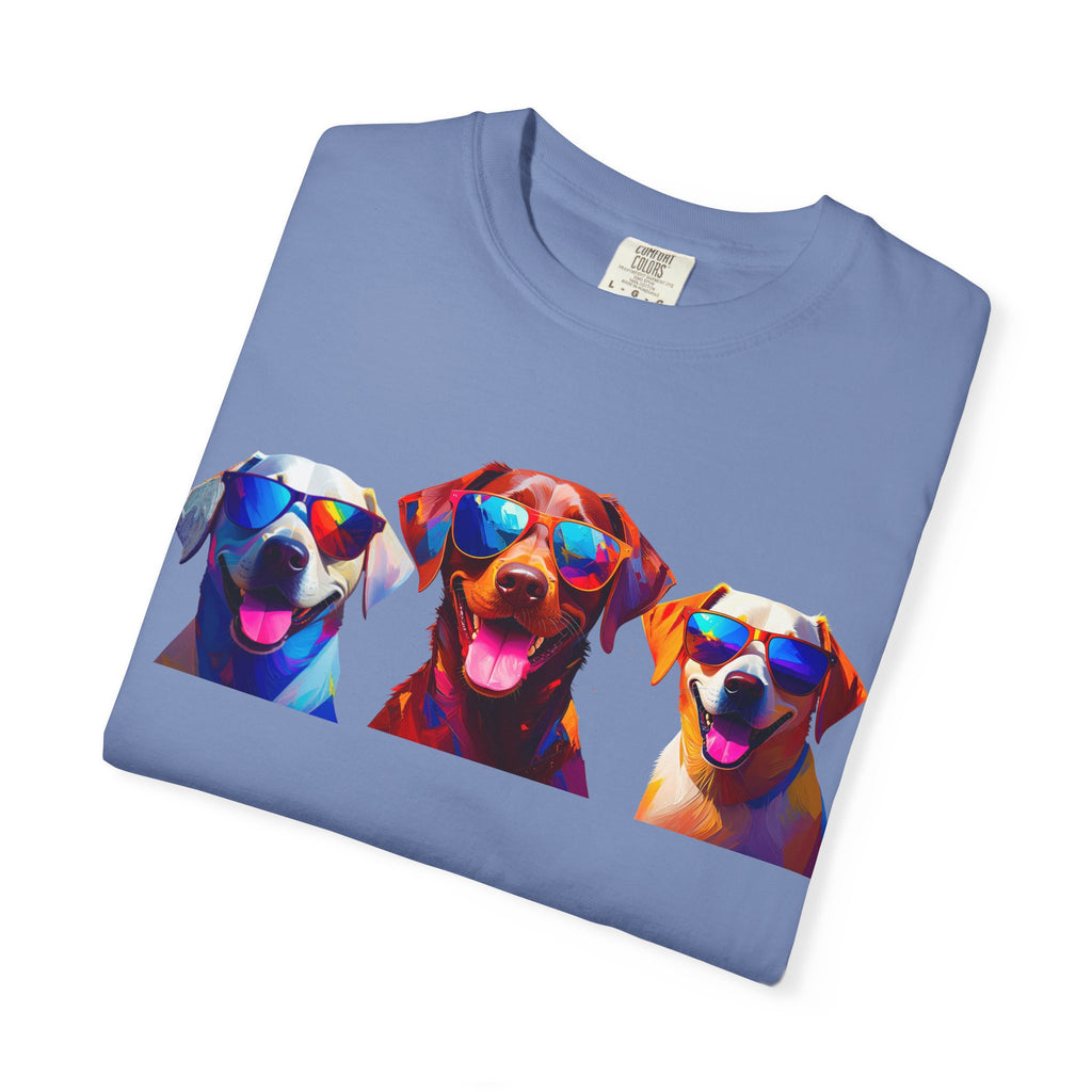 3 Labs Sunglasses Unisex Garment-Dyed T-shirt