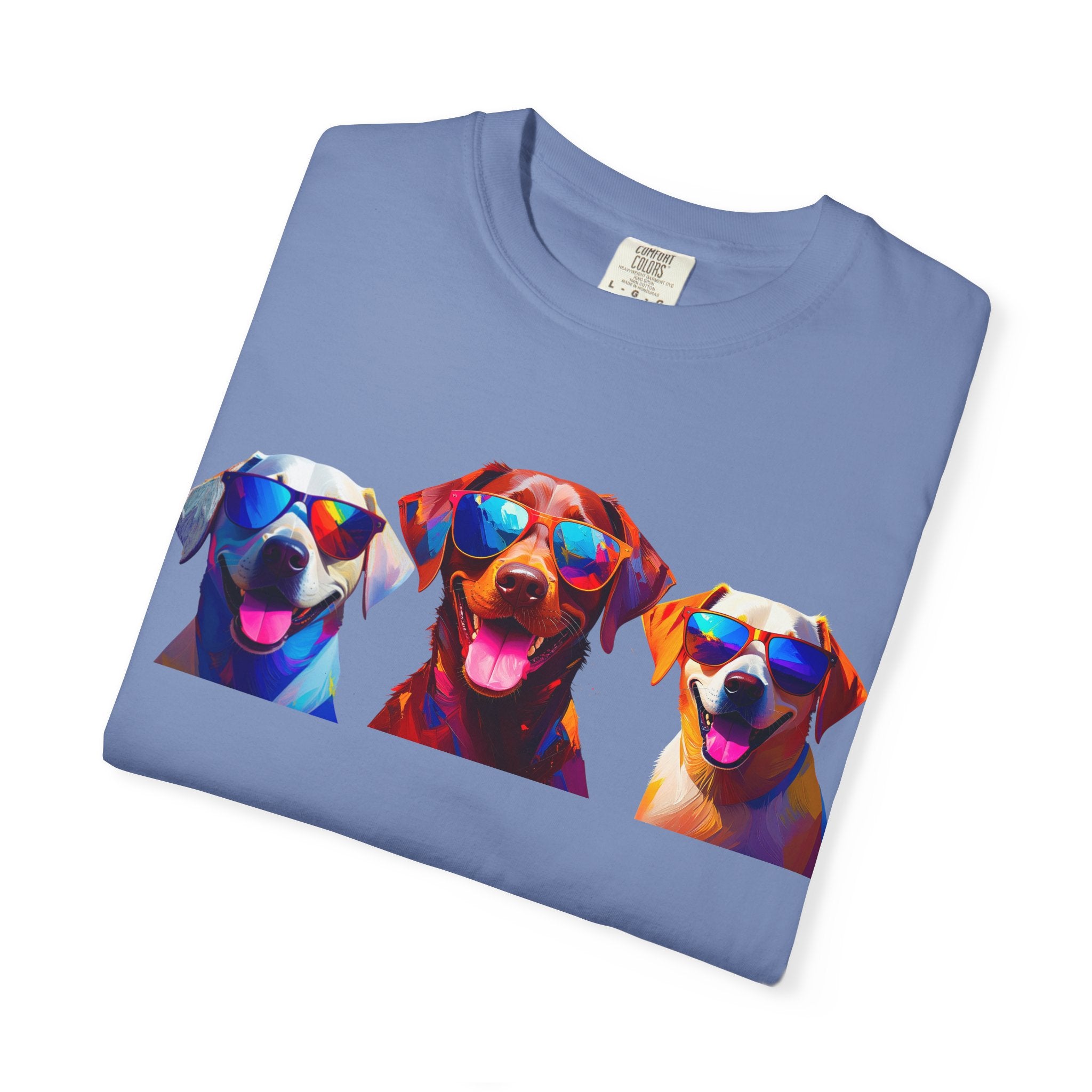 3 Labs Sunglasses Unisex Garment-Dyed T-shirt
