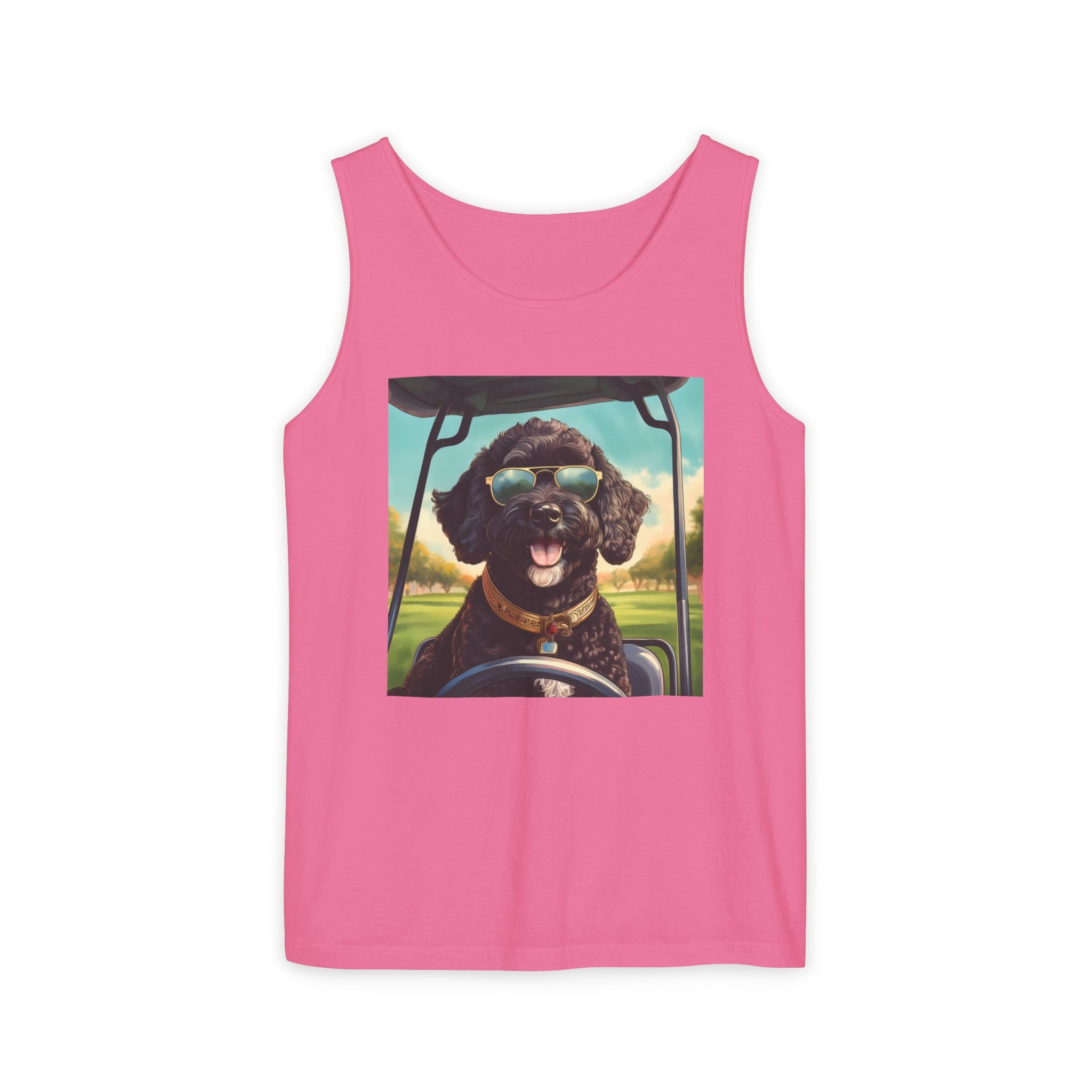 Doodle Golf Cart Tank Top