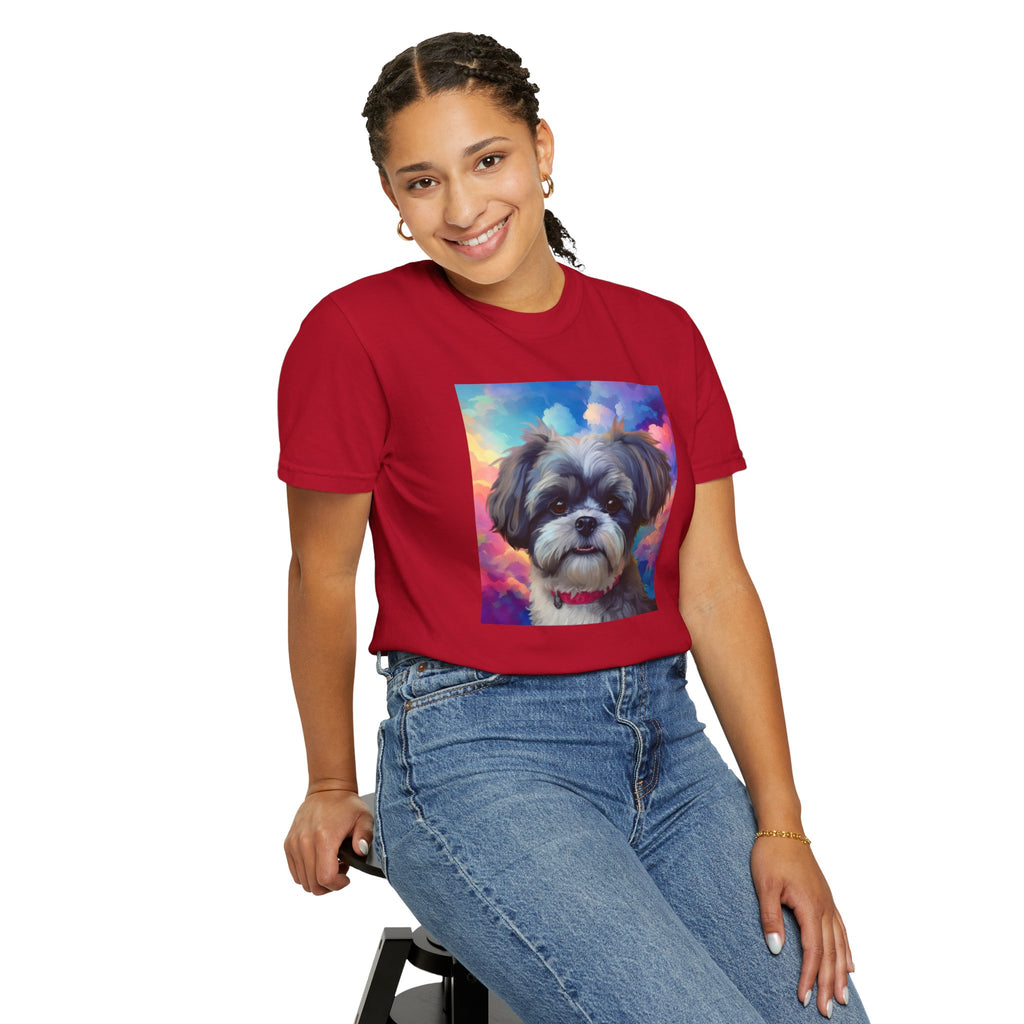 Shih Tzu Unisex Garment-Dyed T-shirt