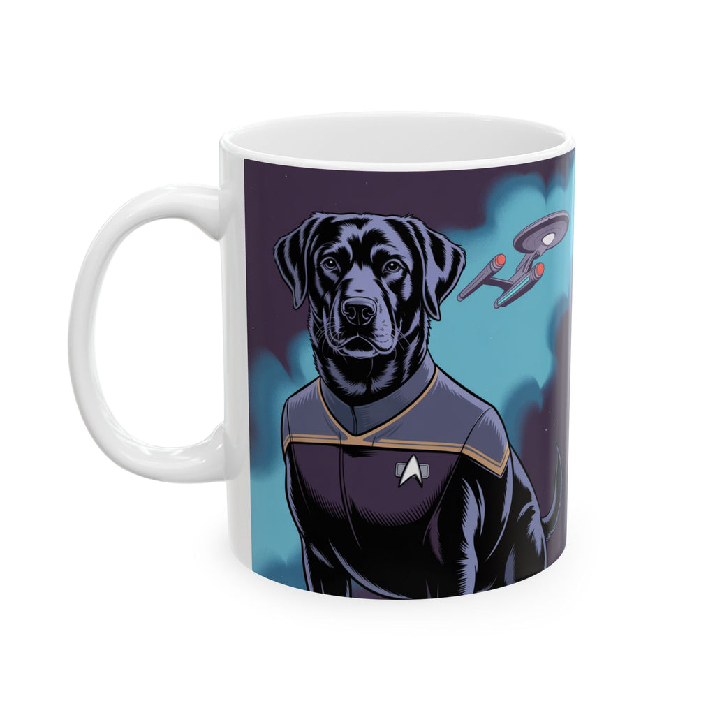 Dog-Fleet Ceramic Mug, (11oz, 15oz)