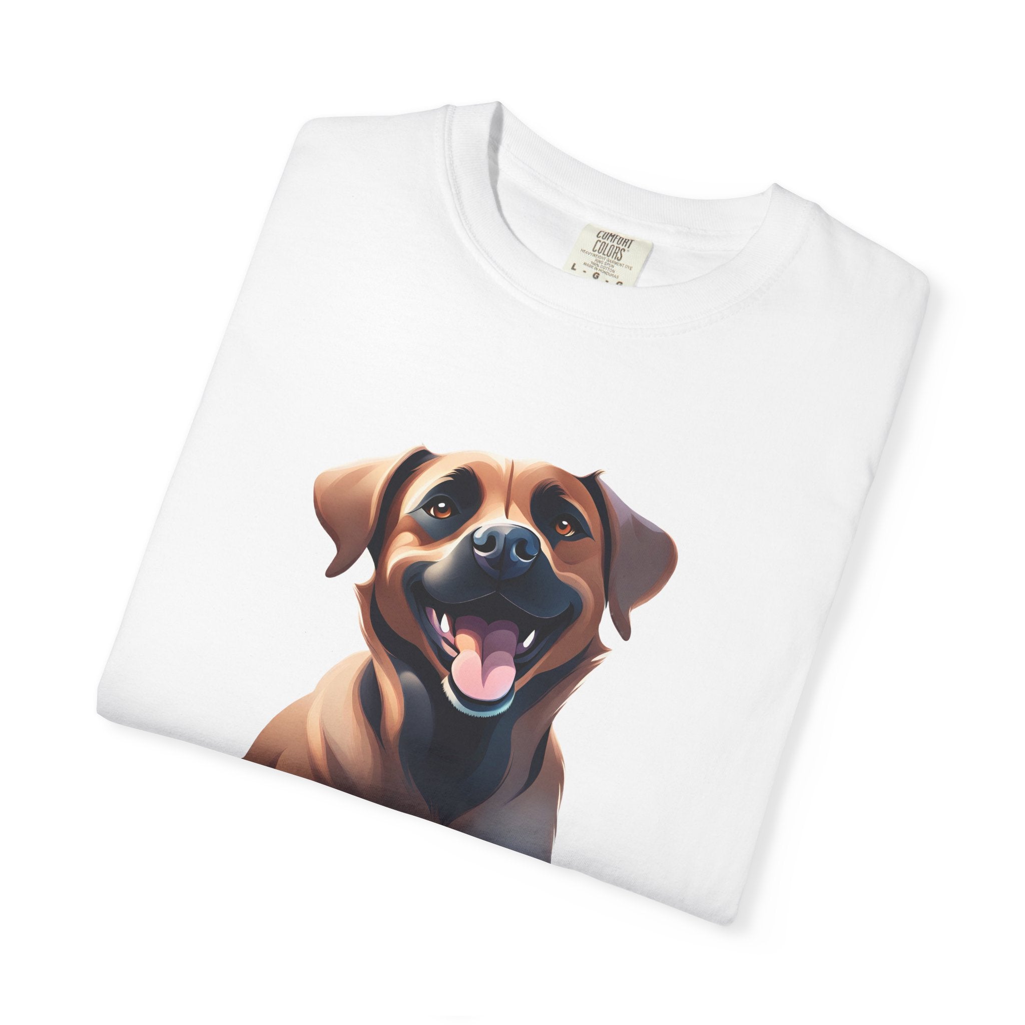 Black Mouth Cur Garment-Dyed T-shirt