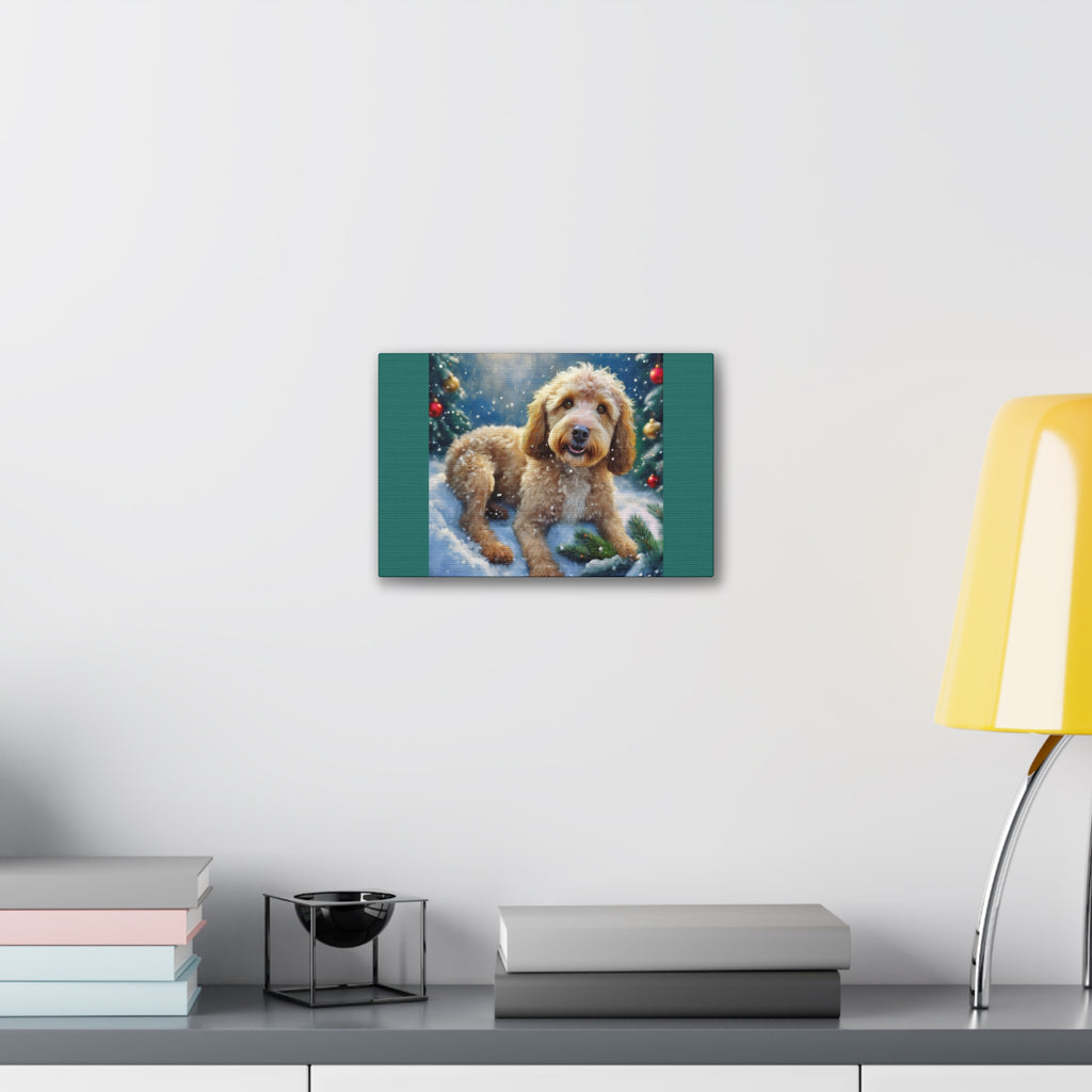 Doodle Holiday Canvas Painting