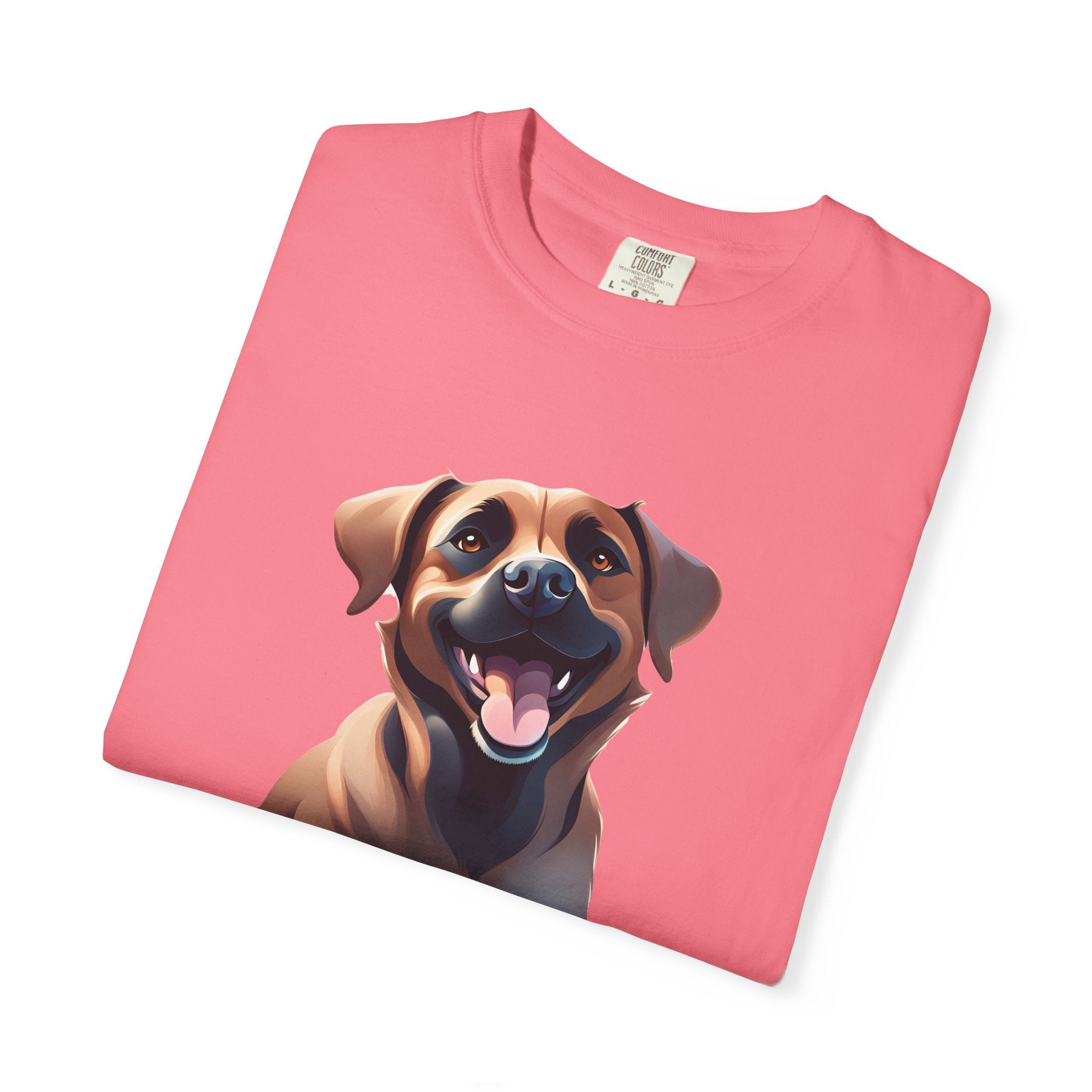 Black Mouth Cur Garment-Dyed T-shirt
