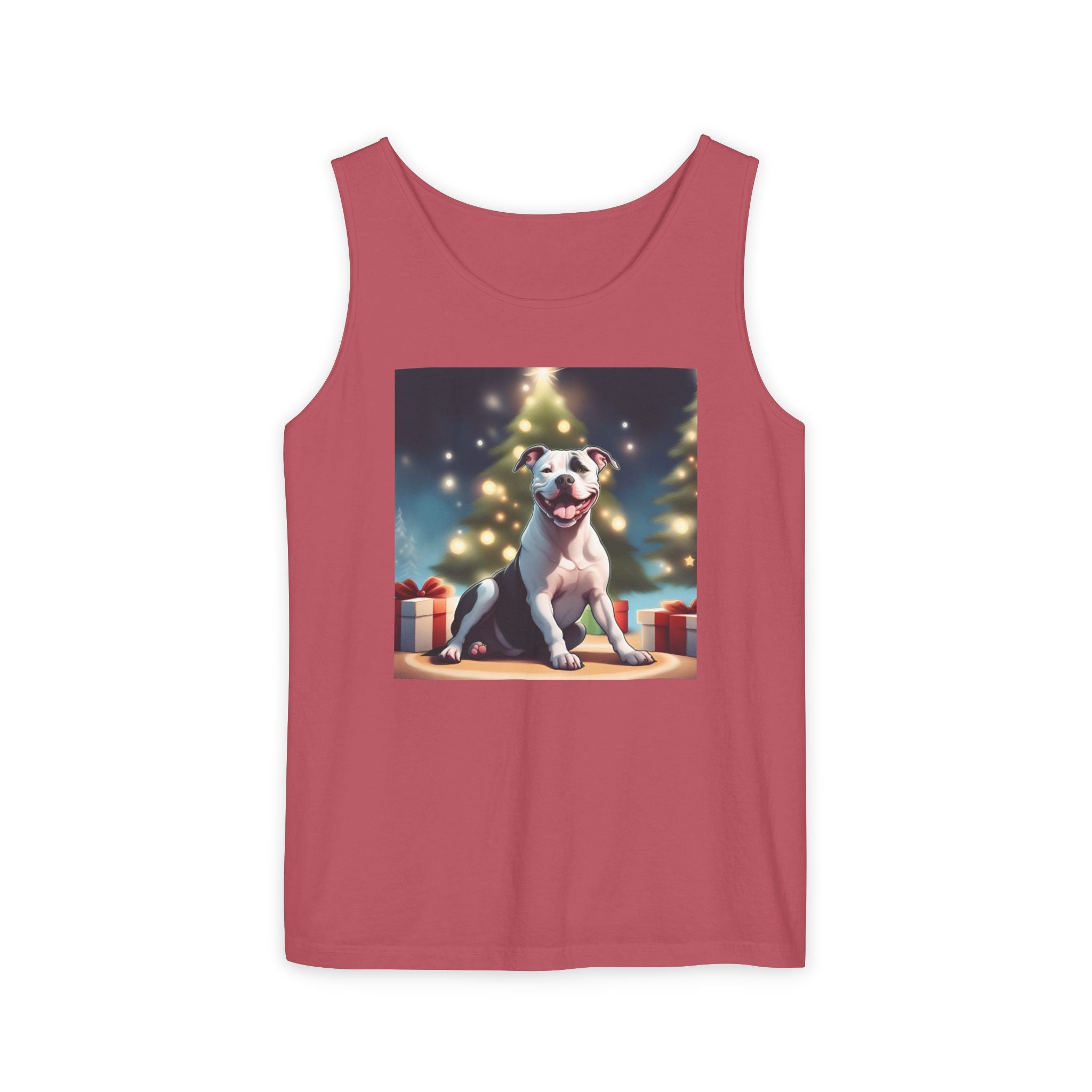 Pit Bull Holiday Unisex Tank Top