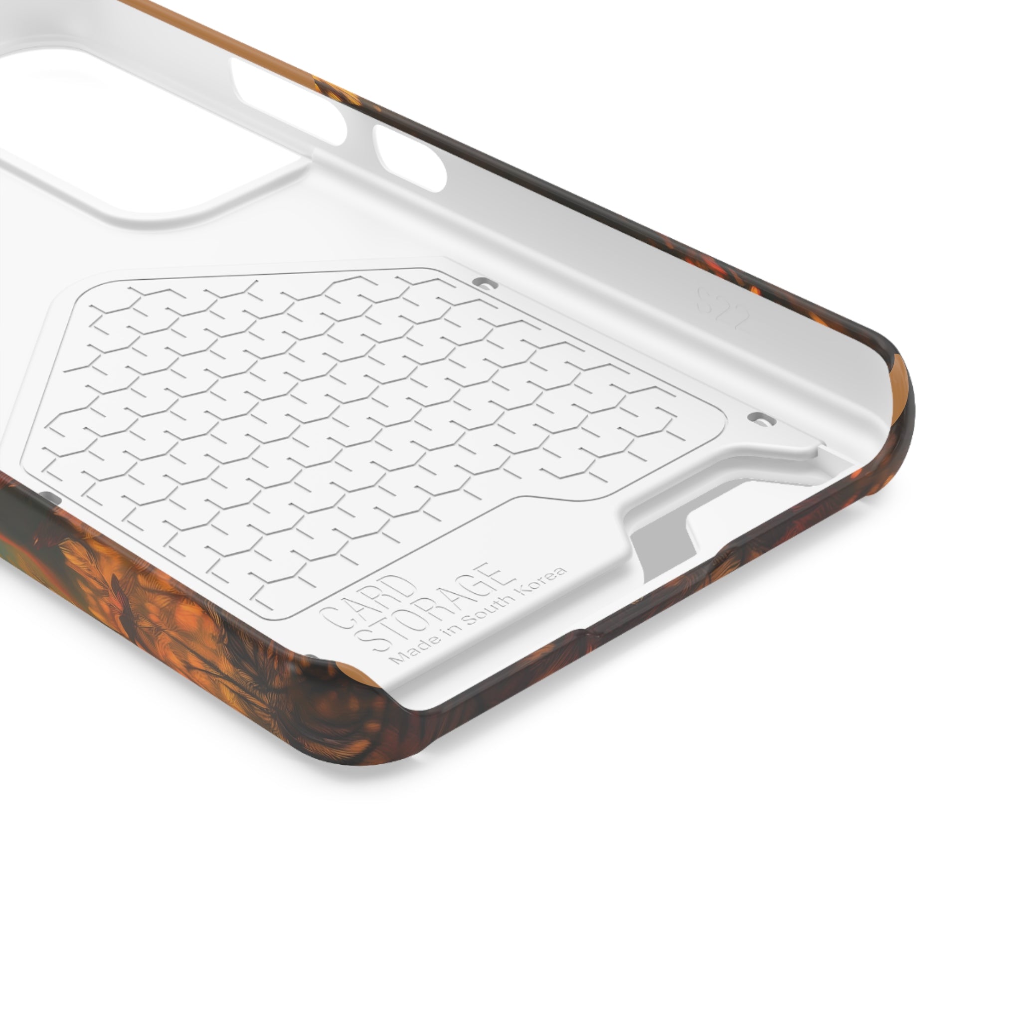 Pitbull Autumn Phone Case with Card Holder