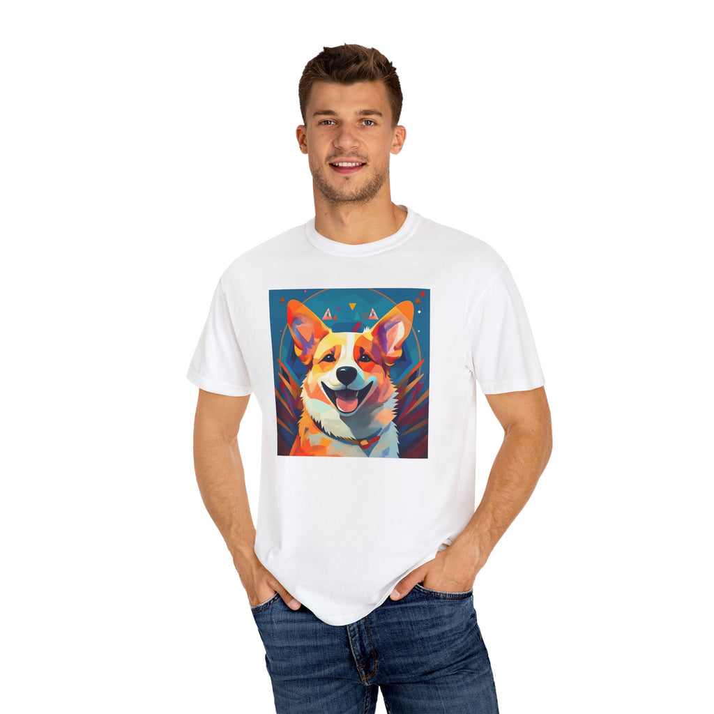 Corgi Unisex Garment-Dyed T-shirt