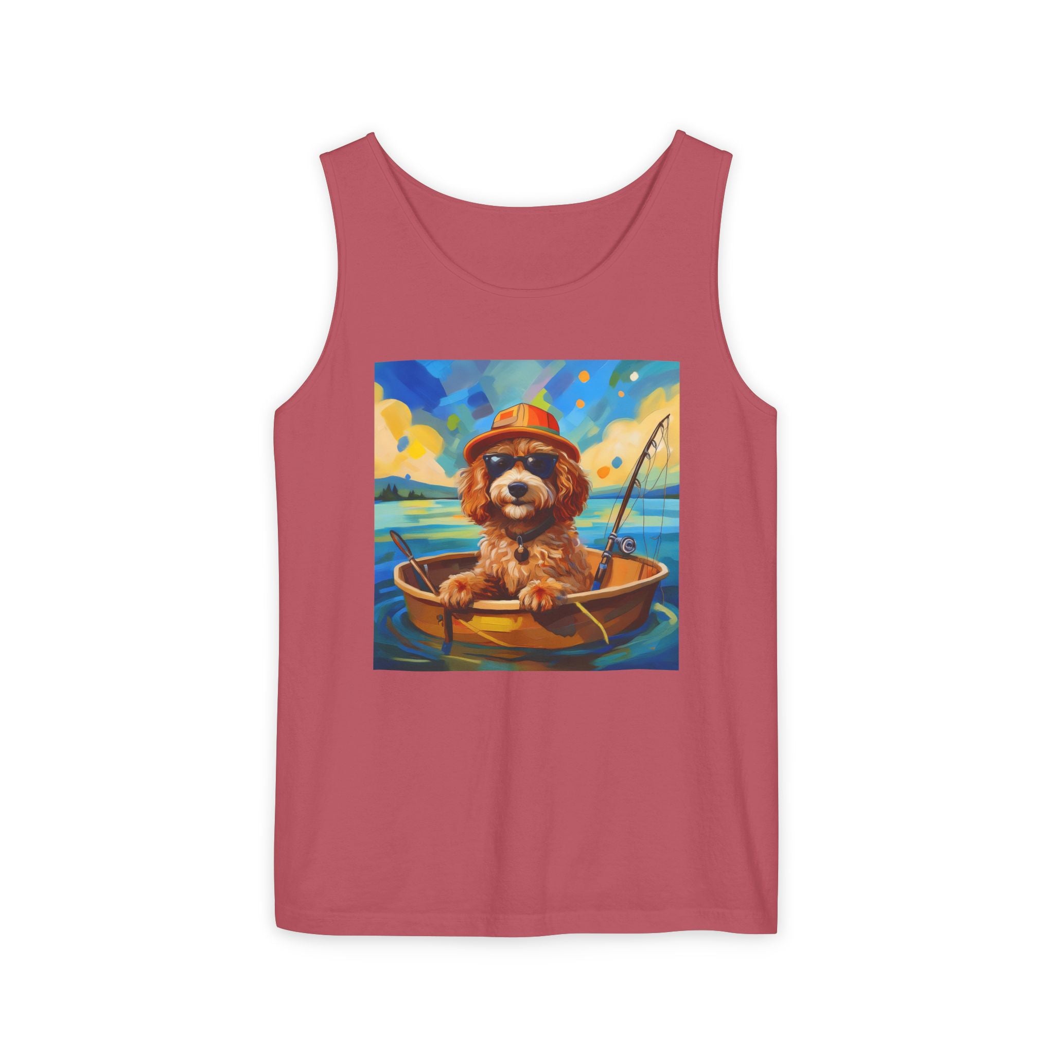 Doodle Fishing Tank Top