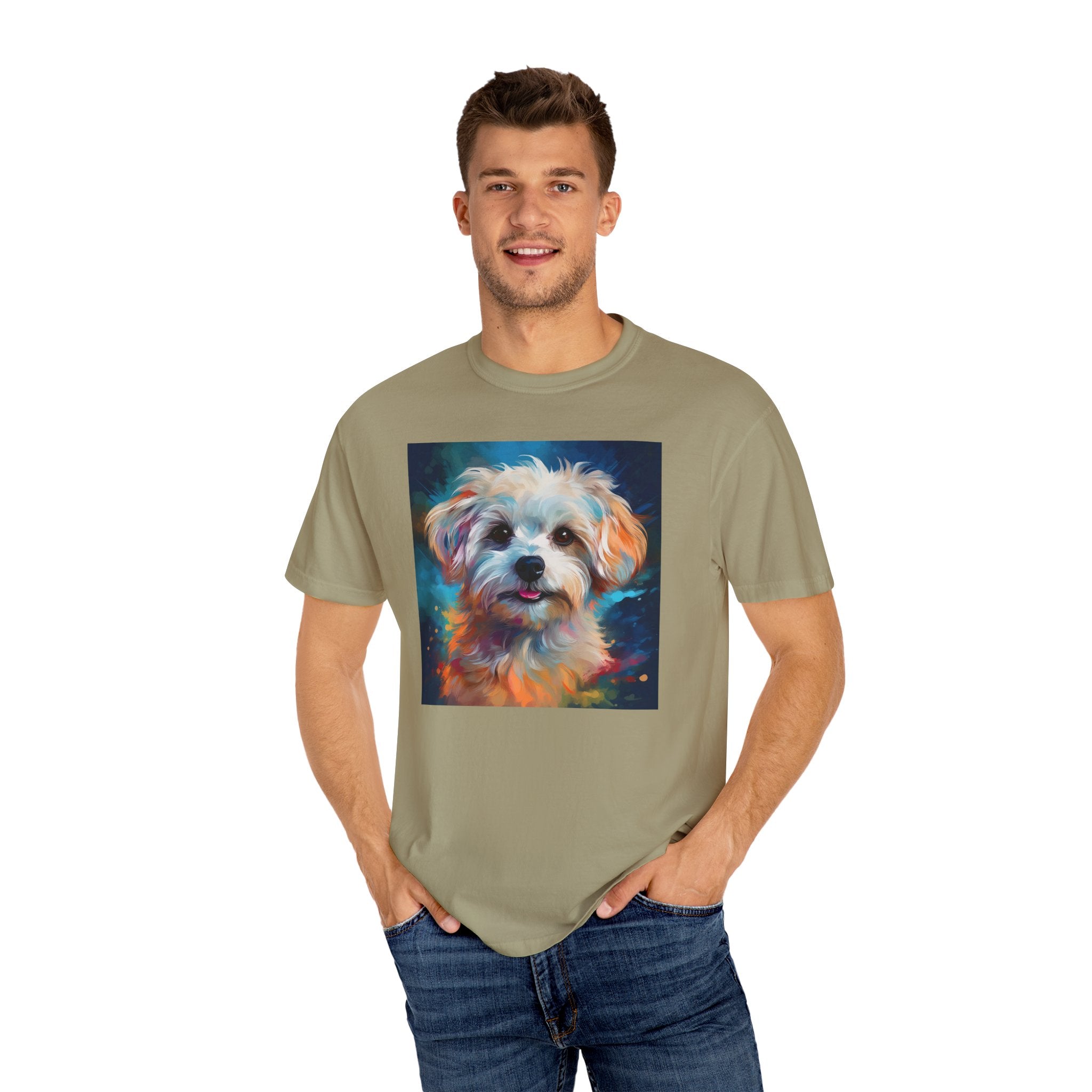 Maltese Unisex Garment-Dyed T-shirt