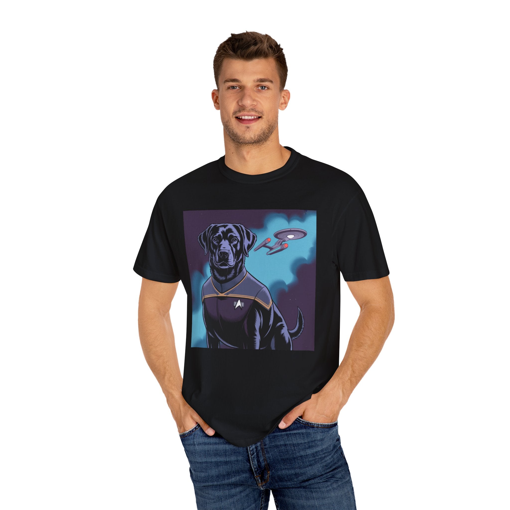 Dog-Fleet Unisex Garment-Dyed T-shirt