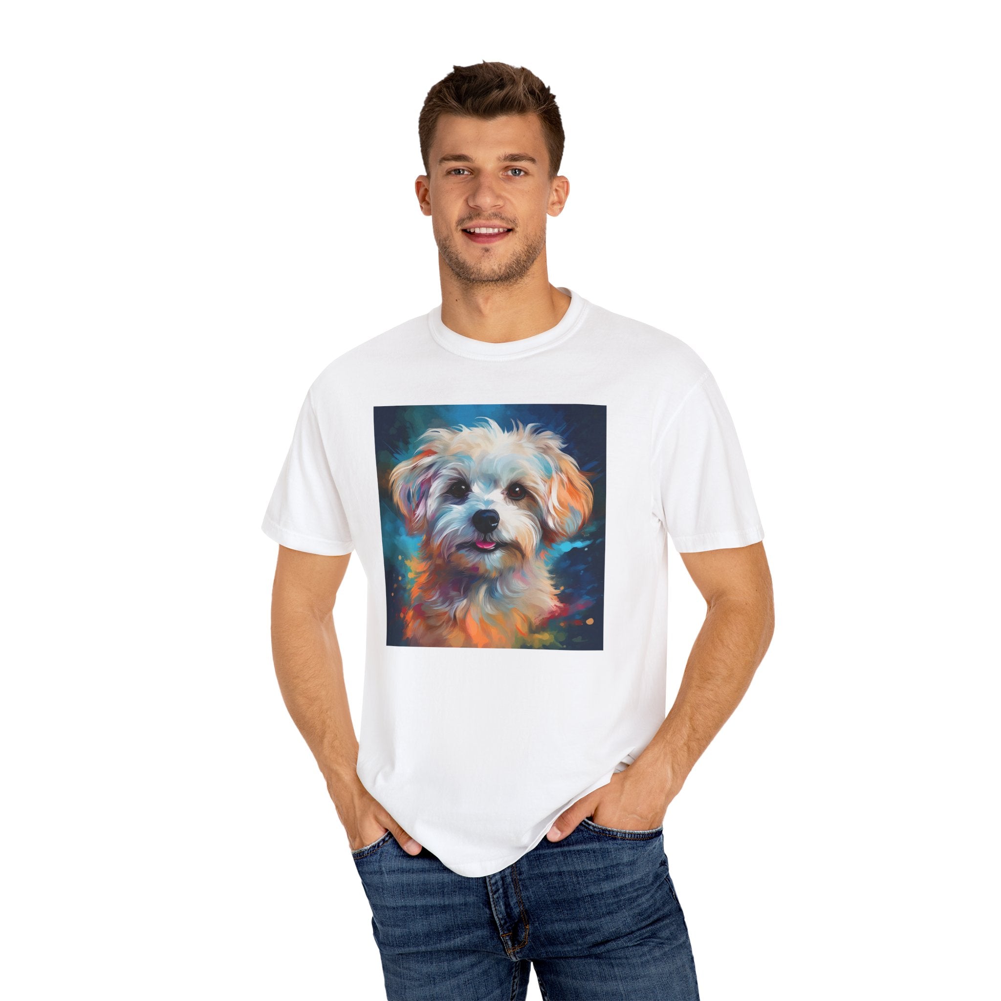 Maltese Unisex Garment-Dyed T-shirt