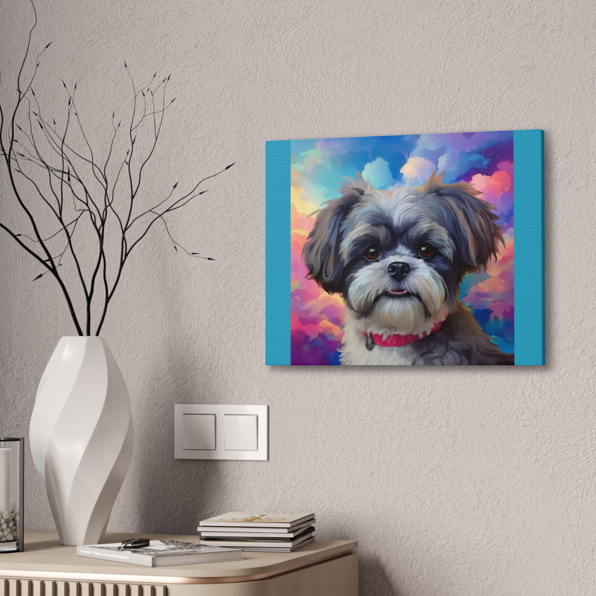 Shih Tzu Canvas Painting